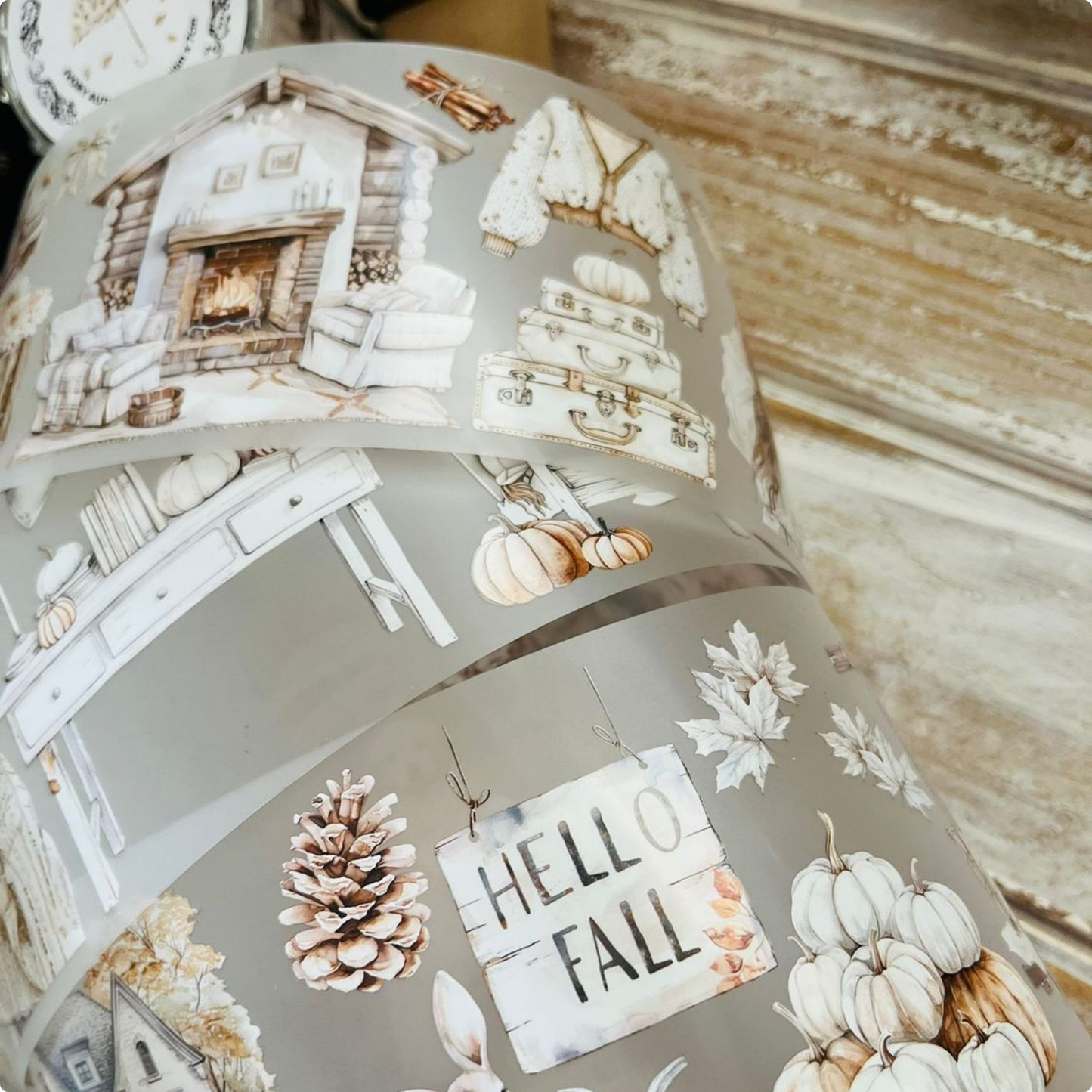 Ivory Autumn Dream | Matte PET Tape