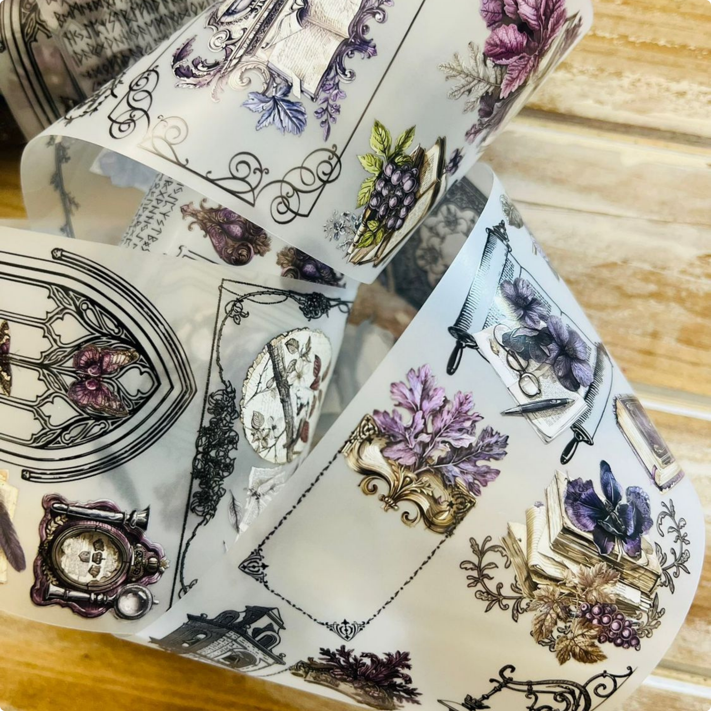 Purple Academia | Matte PET Tape