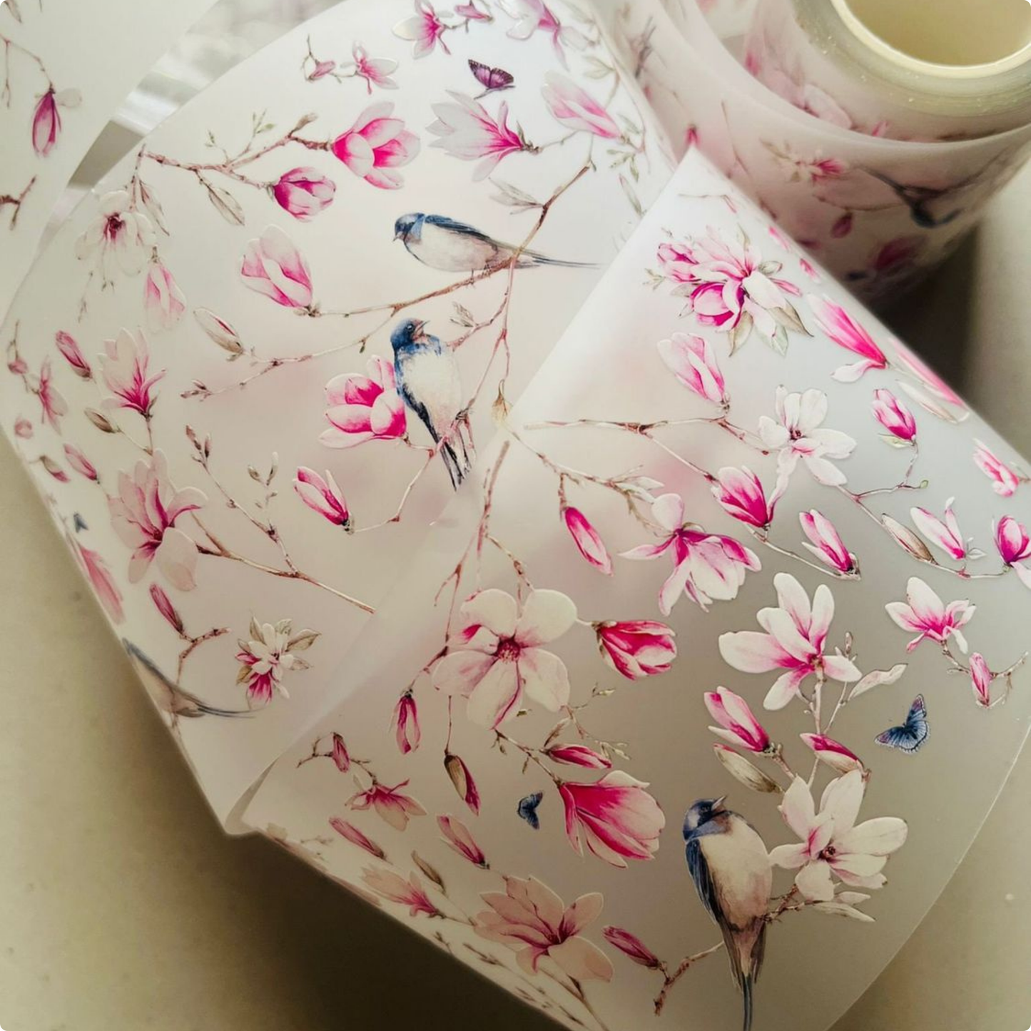Majestic Magnolias | Matte PET Tape