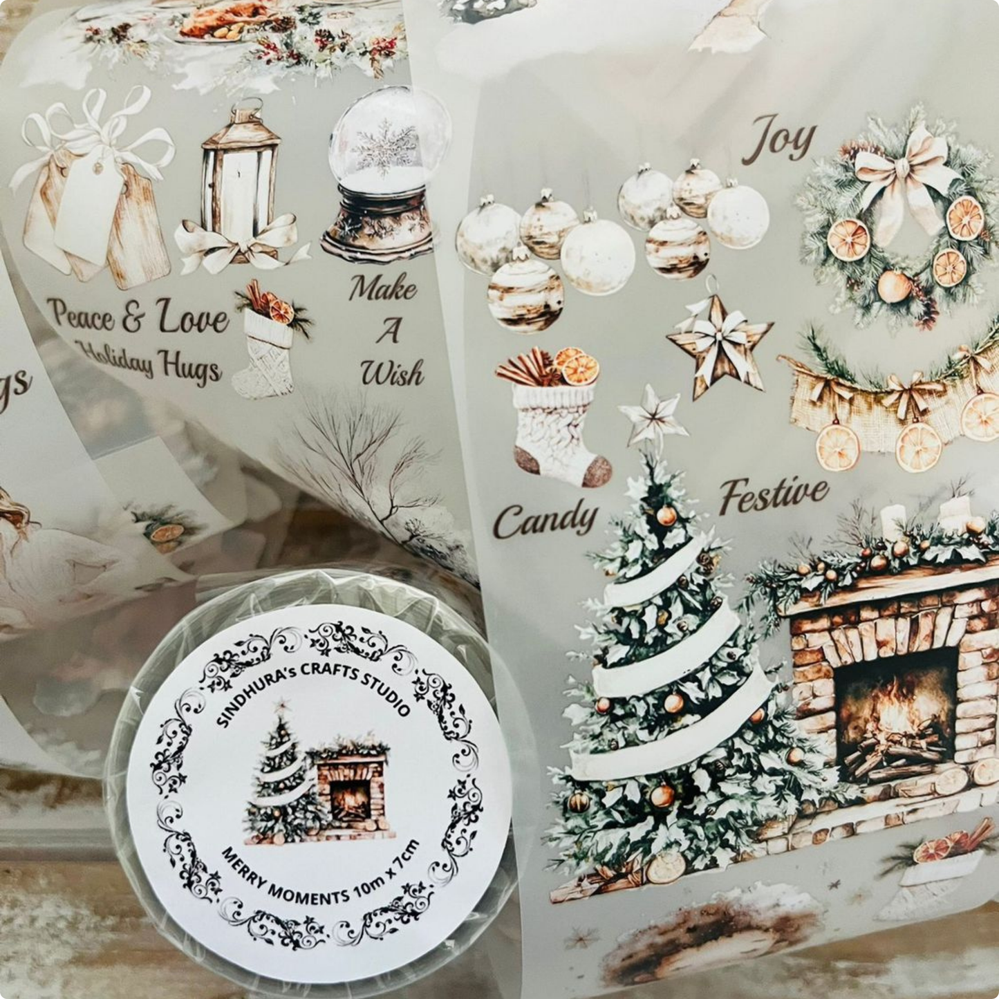 Merry Moments | Matte PET Tape
