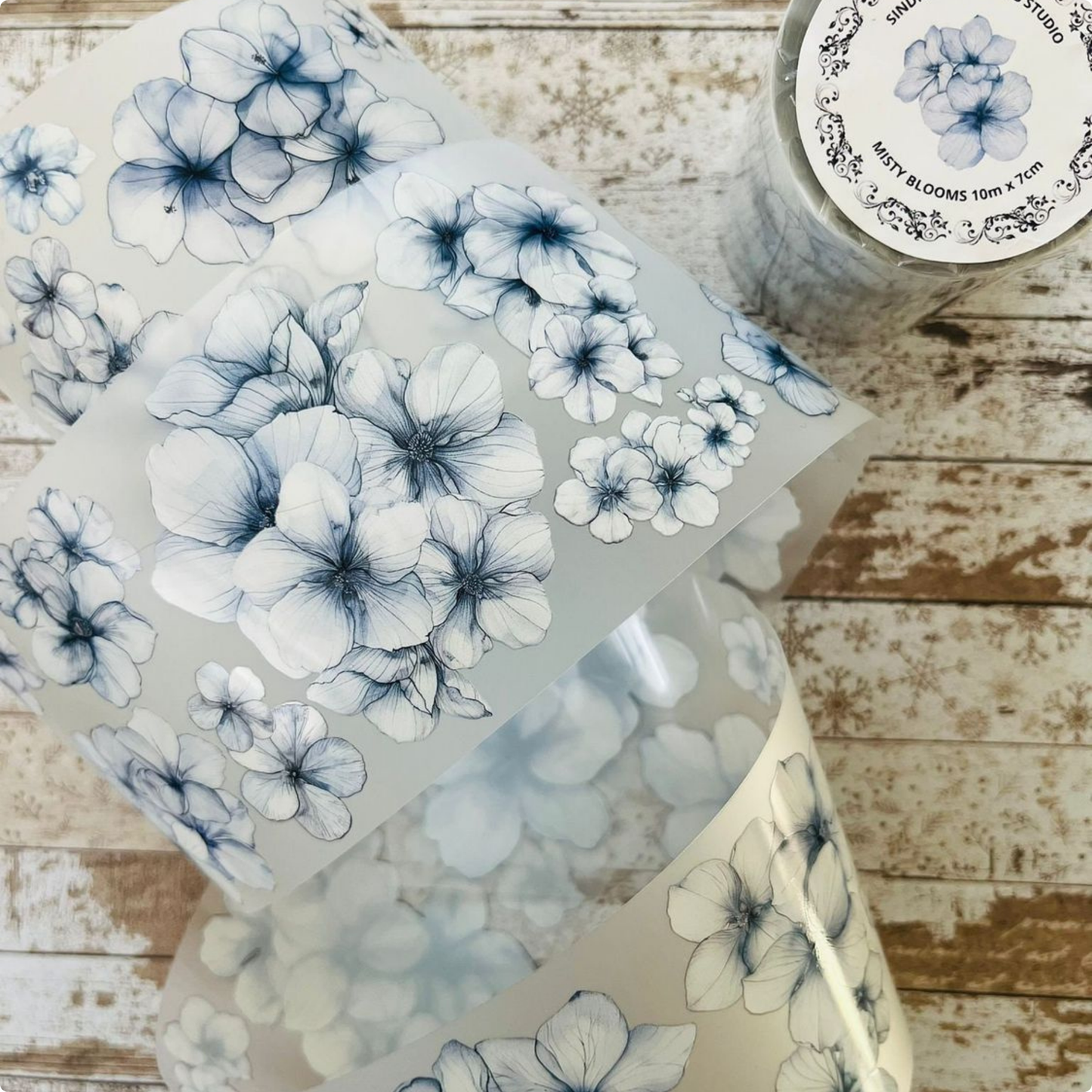 Misty Blooms | Matte PET Tape