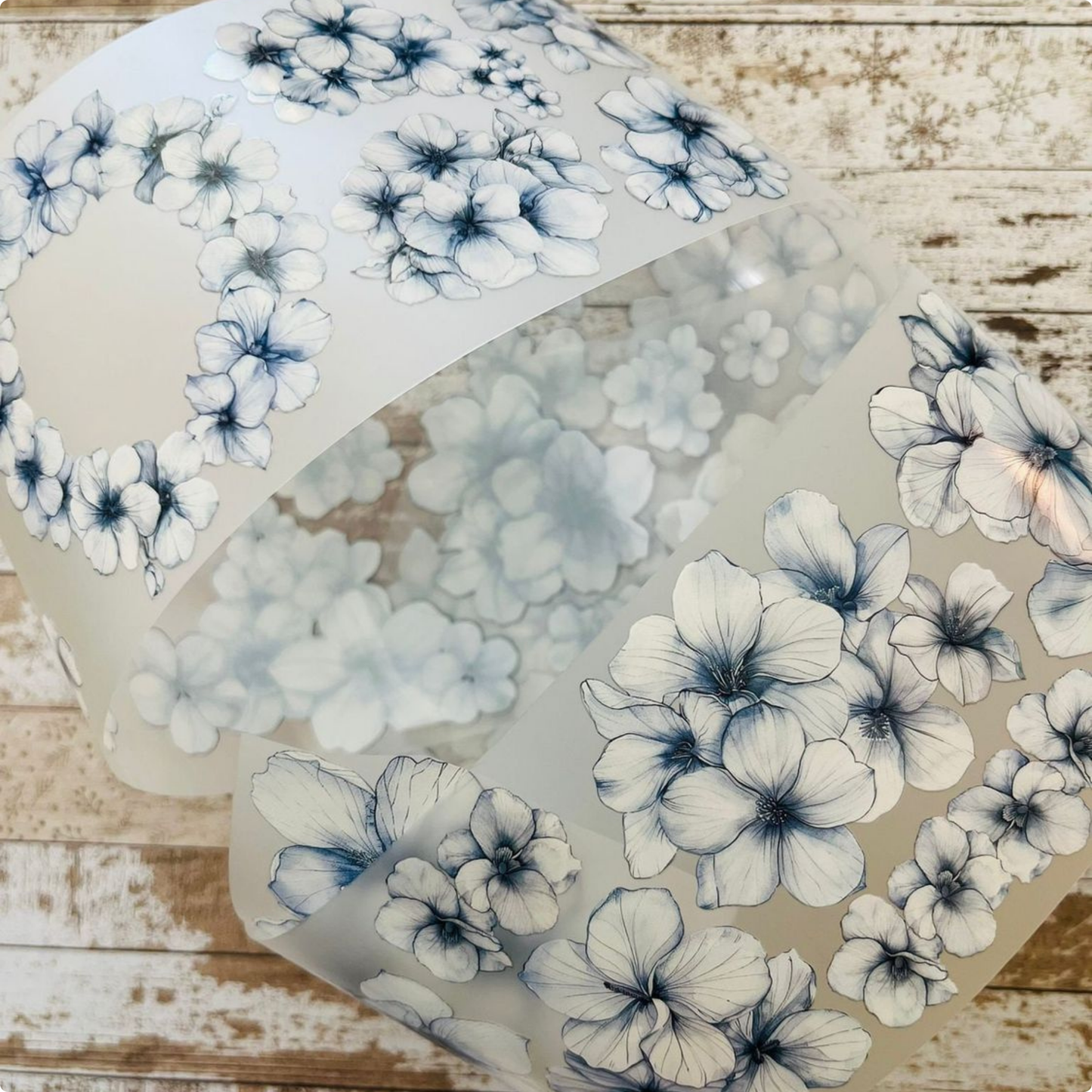 Misty Blooms | Matte PET Tape