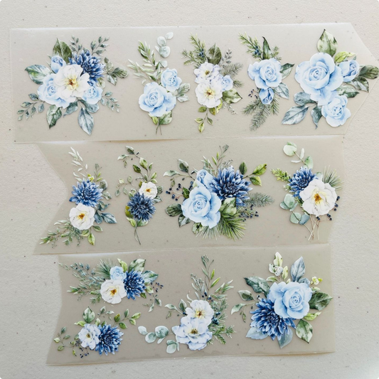 Azure Bloom | Matte PET Tape