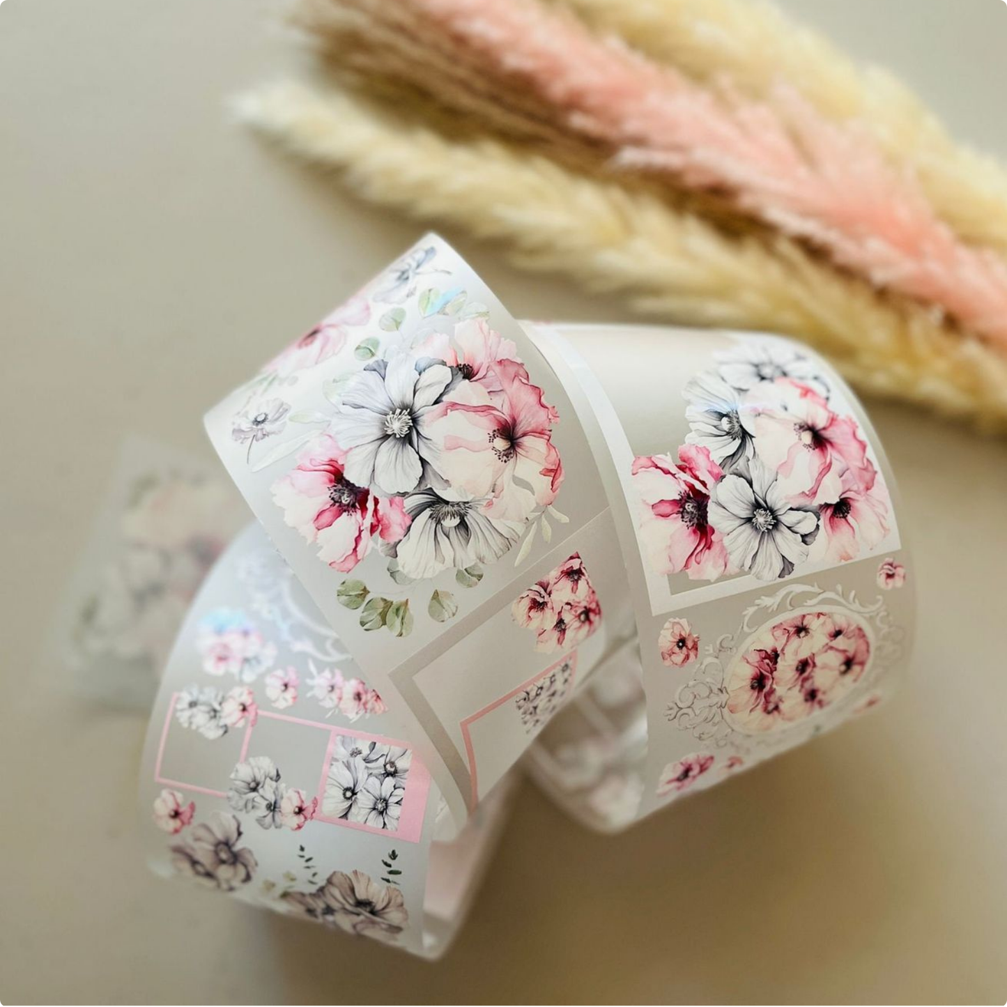 Silver Blush | Matte PET Tape