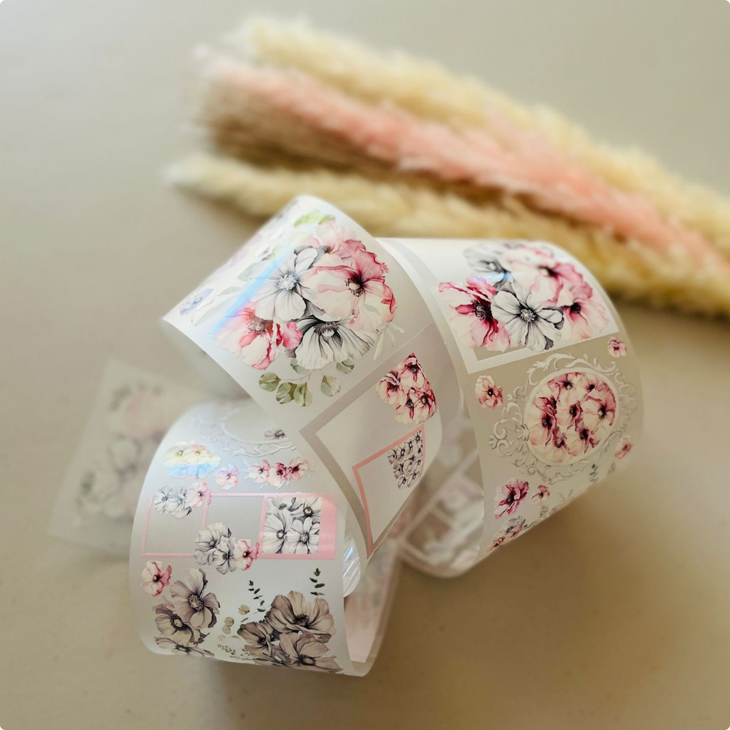 Silver Blush | Matte PET Tape