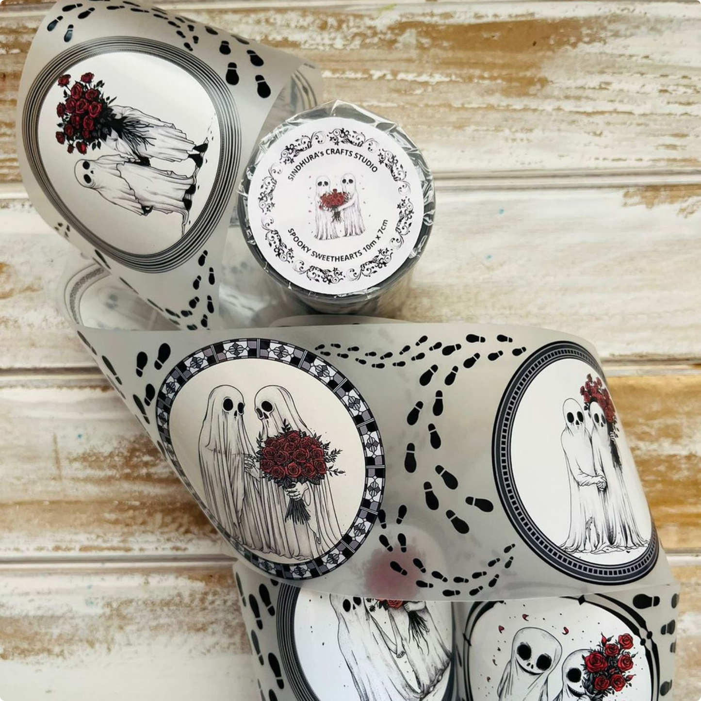 Spooky Sweethearts | Matte PET Tape