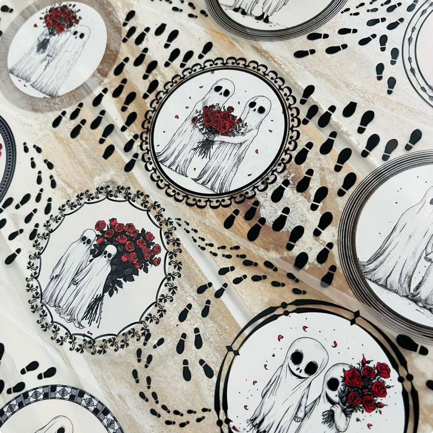Spooky Sweethearts | Matte PET Tape