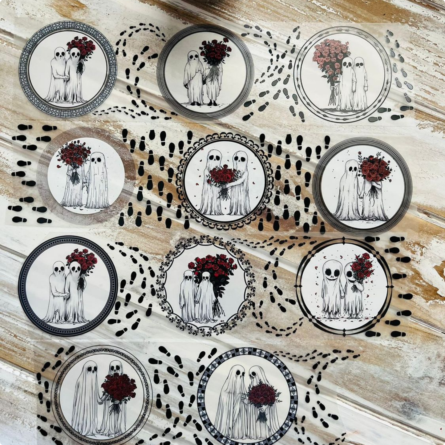 Spooky Sweethearts | Matte PET Tape