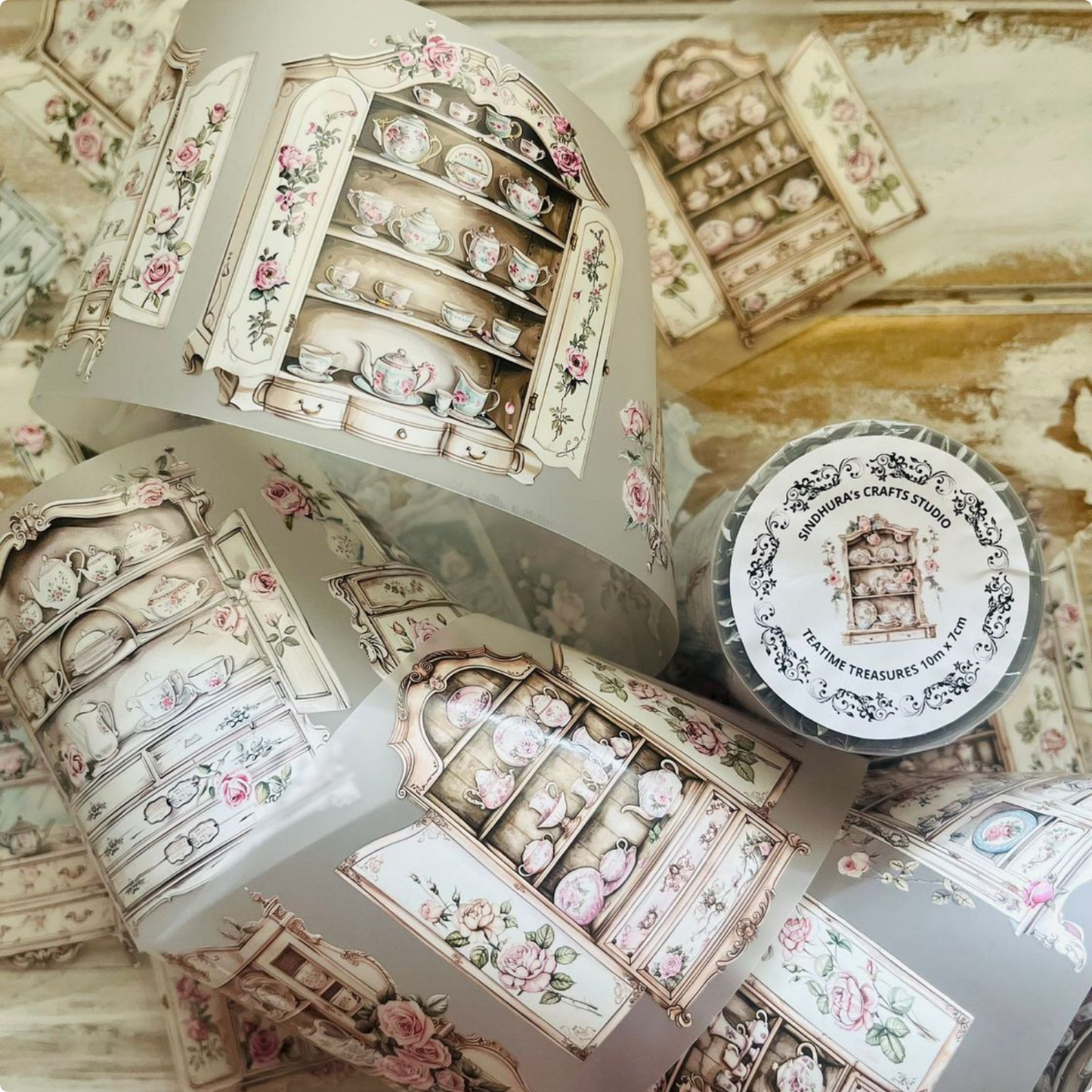 Teatime Treasures | Matte PET Tape