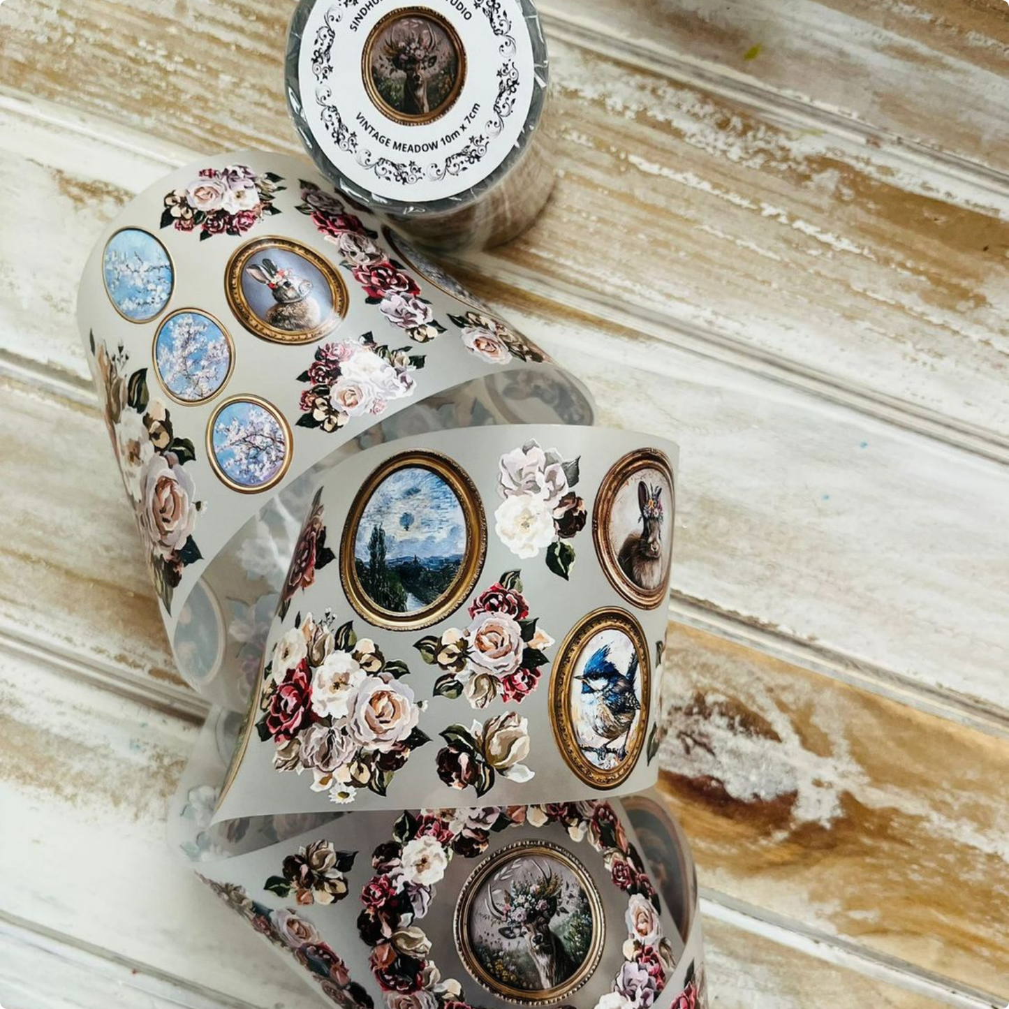 Vintage Meadow | Matte PET Tape