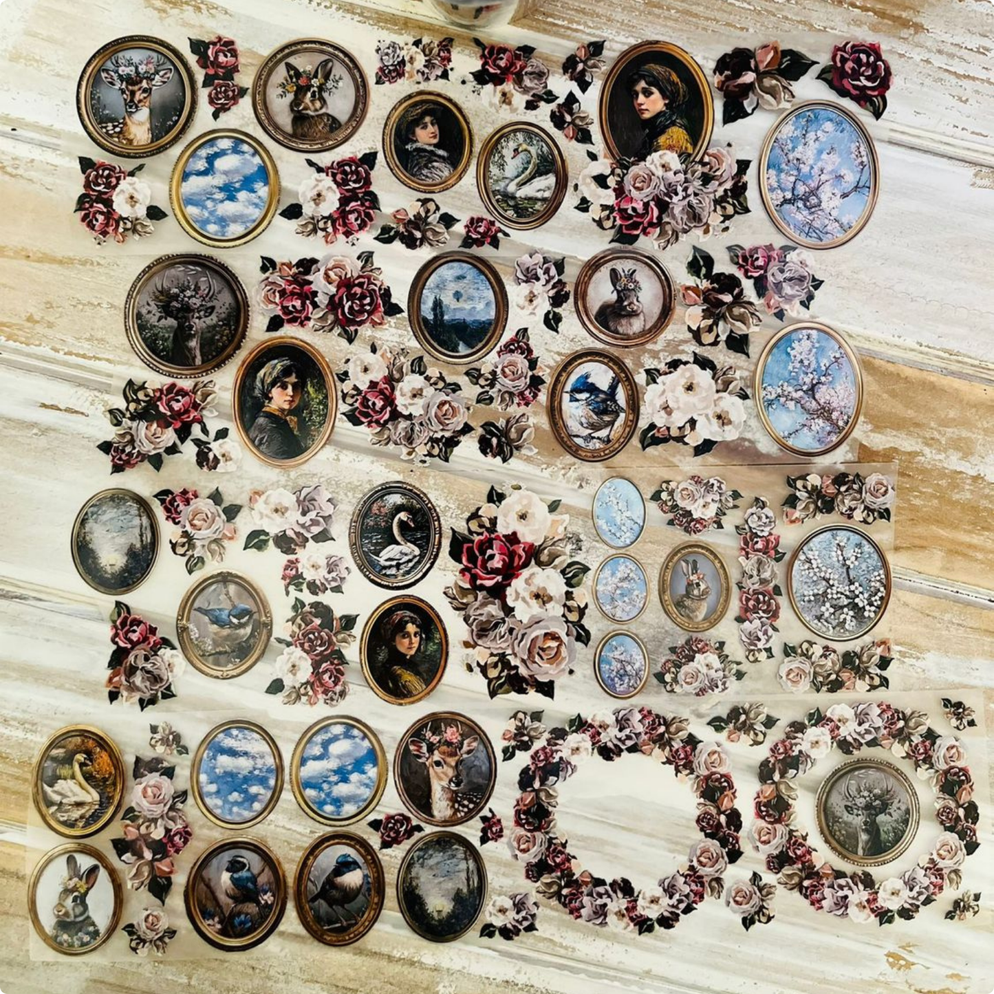 Vintage Meadow | Matte PET Tape