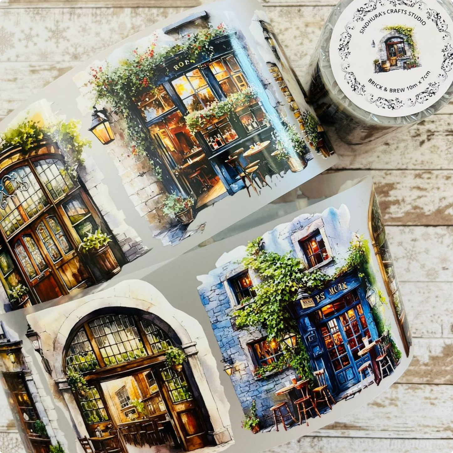 Brick & Brew | Matte PET Tape