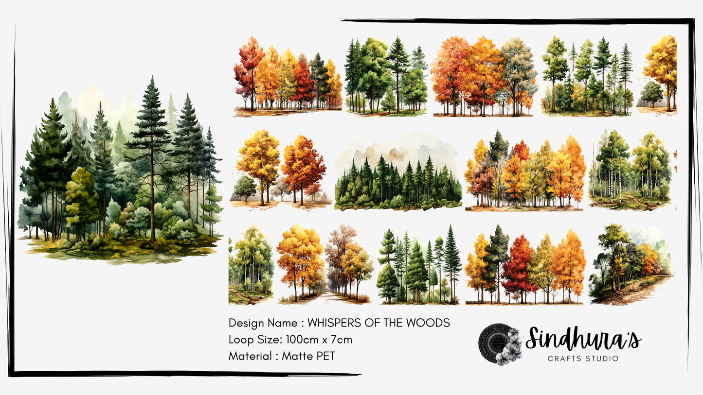 Whispers of the Woods | Matte PET Tape