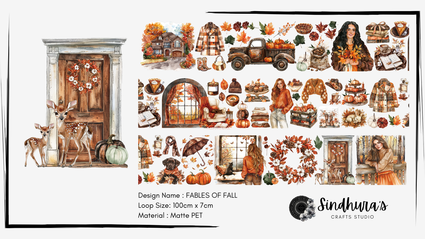Fables of Fall | Matte PET Tape