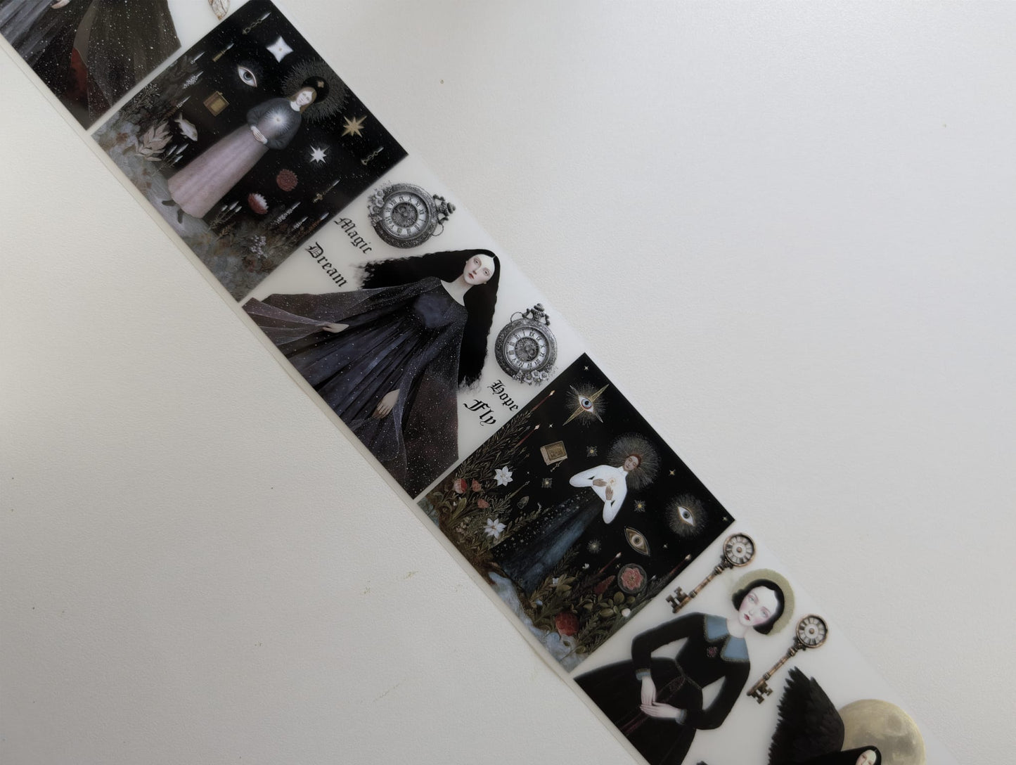 Arcane Angels | Matt PET Tape for Scrapbook & Journaling
