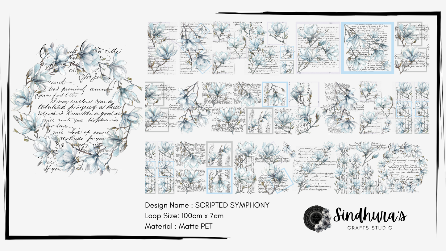 Scripted Symphony | Matte PET Tape