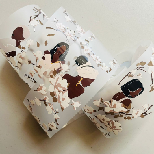 Afro Bloom | Matte PET Tape