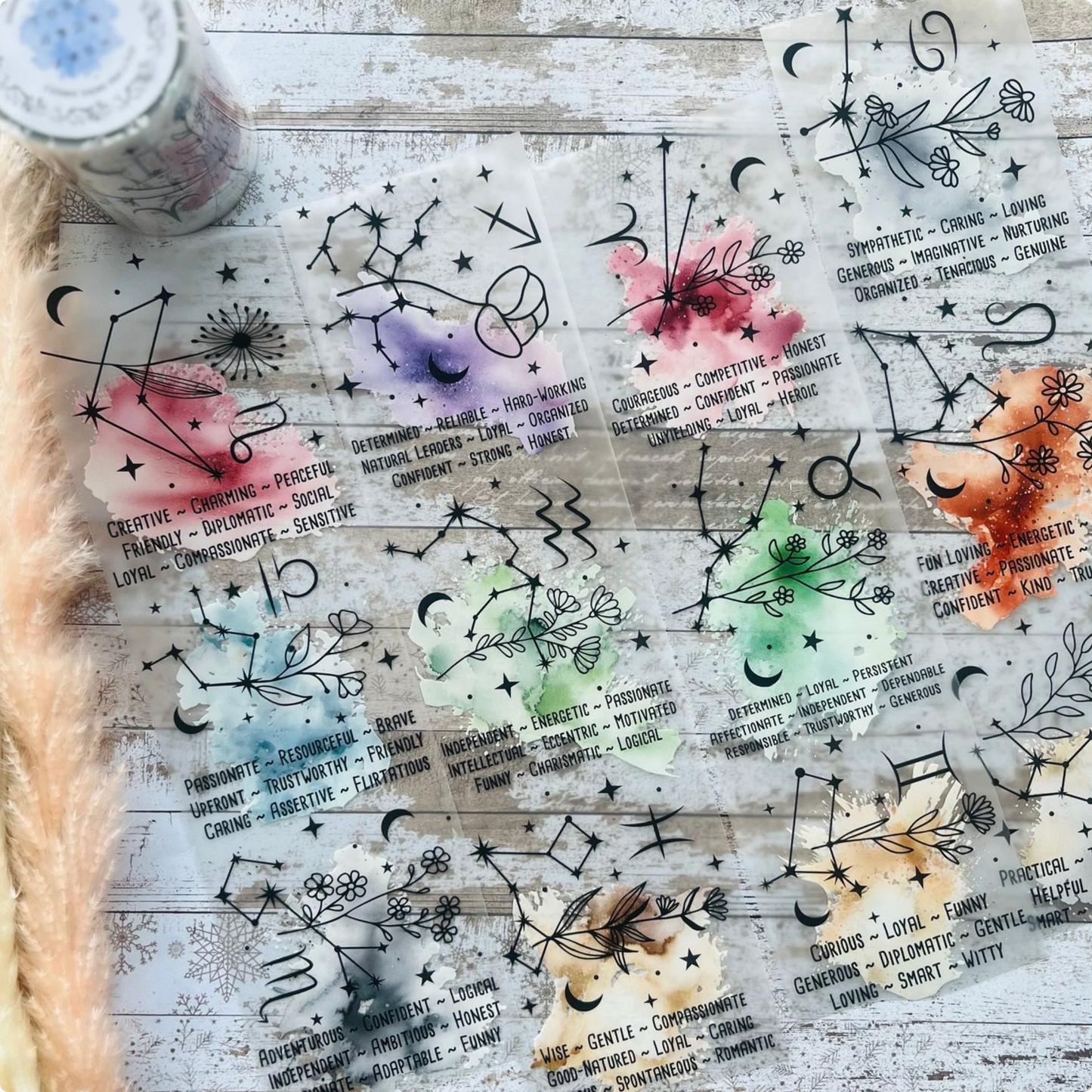 Cosmic Signs | Matte PET Tape