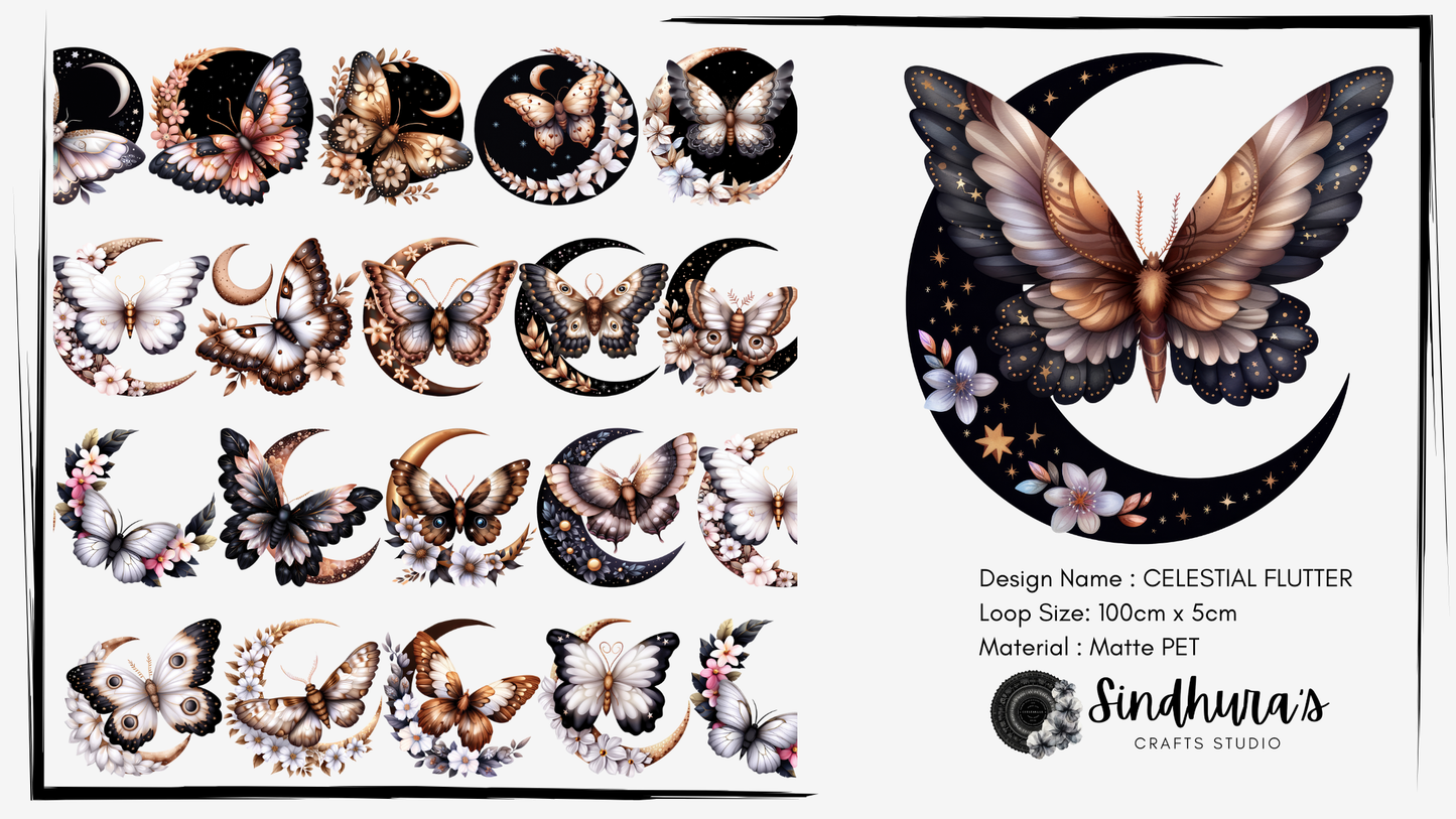 Celestial Flutter | Matte PET Tape