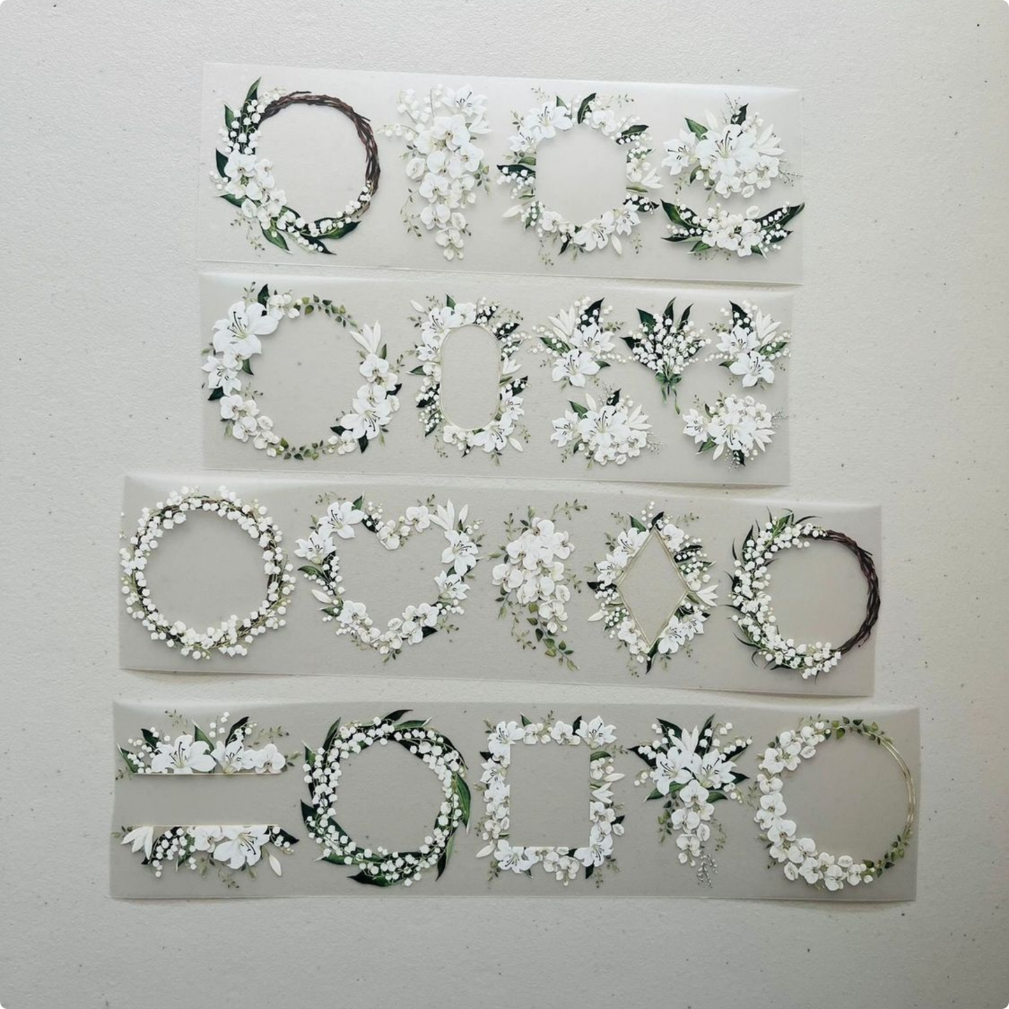 Elegant Orchids | Matte PET Tape