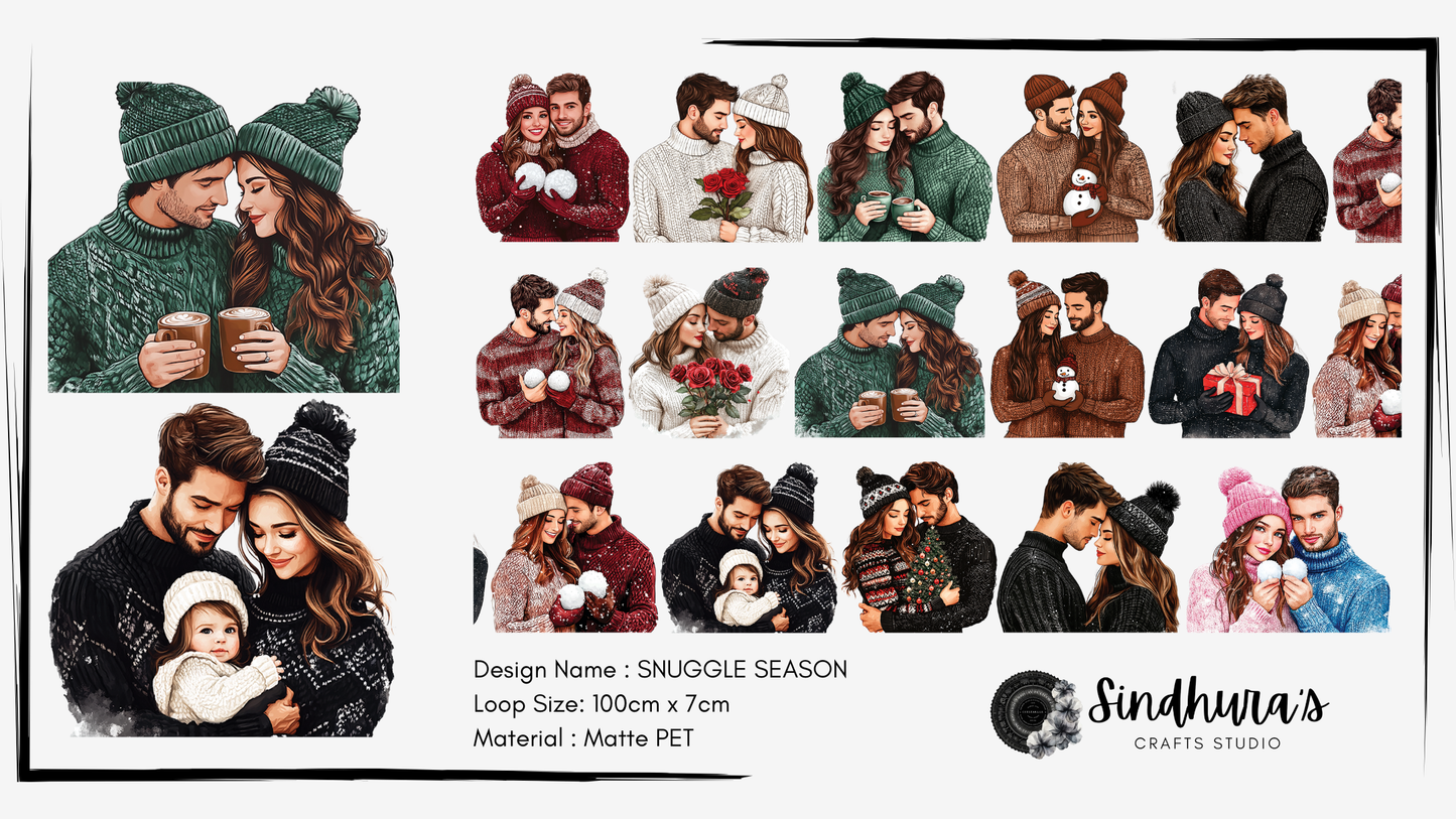 Snuggle Season | Matte PET Tape
