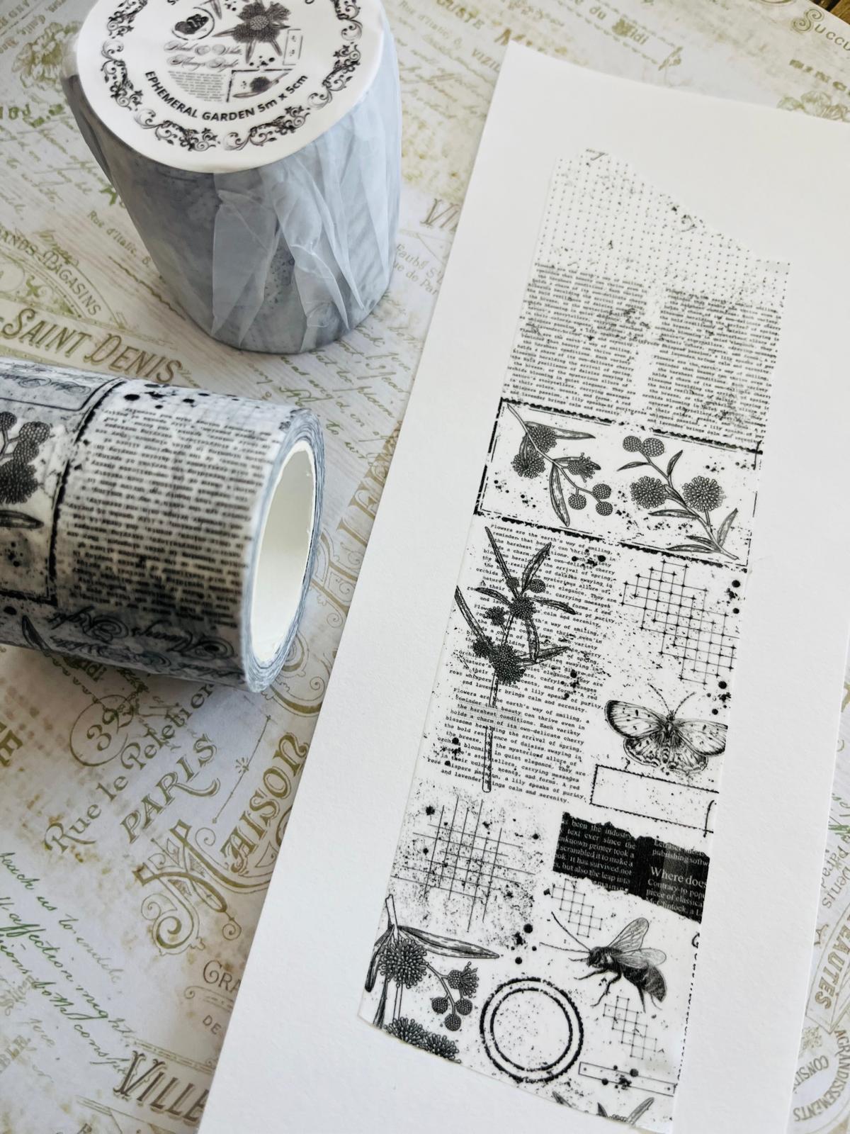 Ephemeral Garden | Washi Tape | 100cm x 5cm