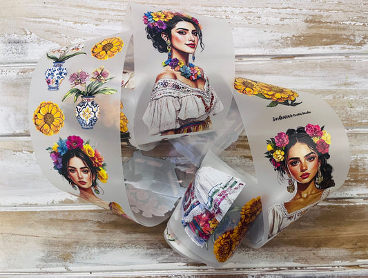 Floral Fiesta | Matte PET Tape