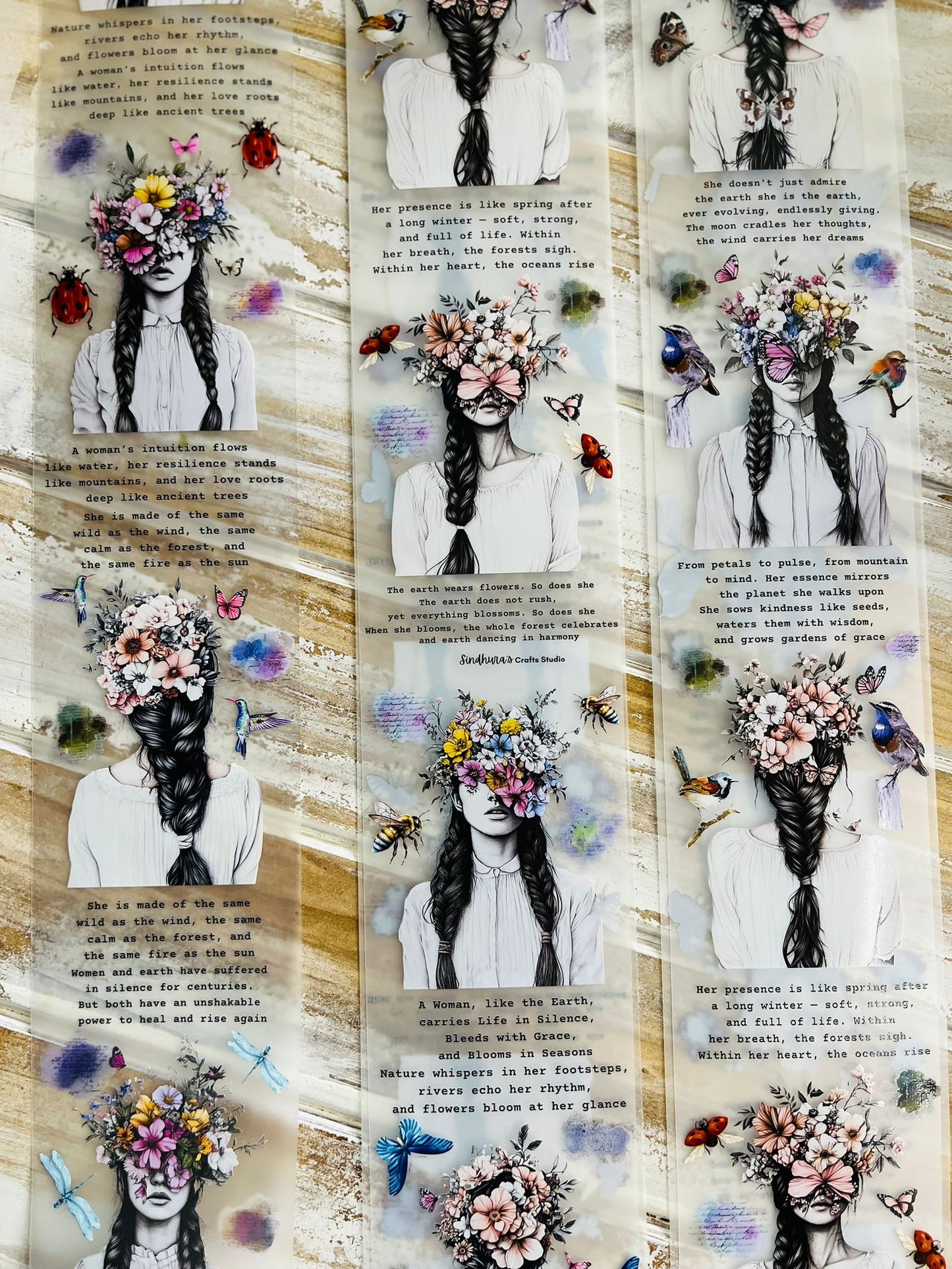 Floral Mindscapes | Matte PET Tape