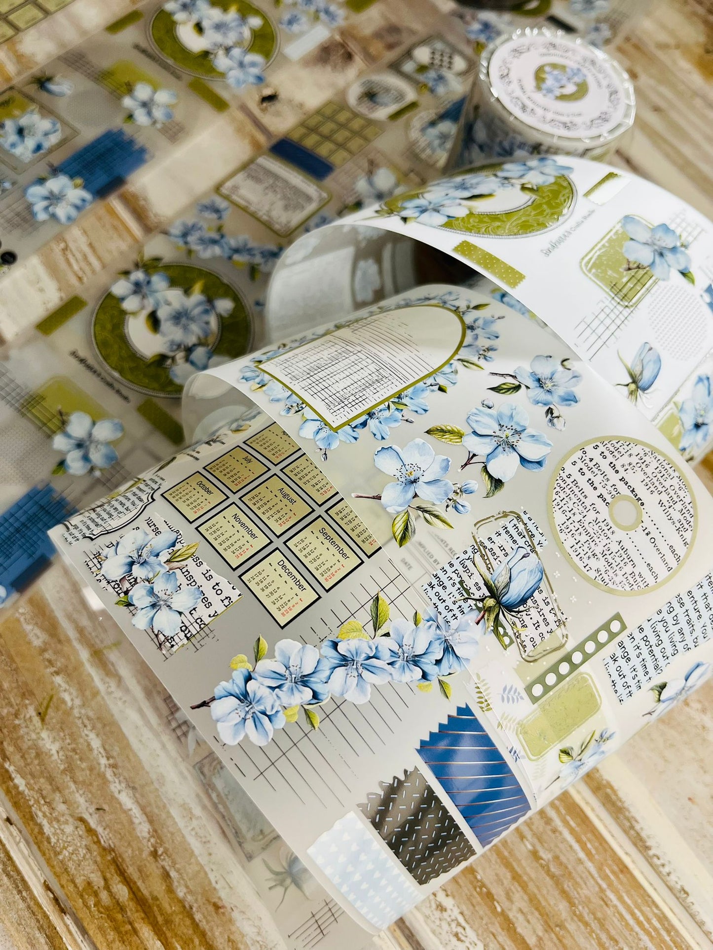 Floral Registry | Matte PET Tape