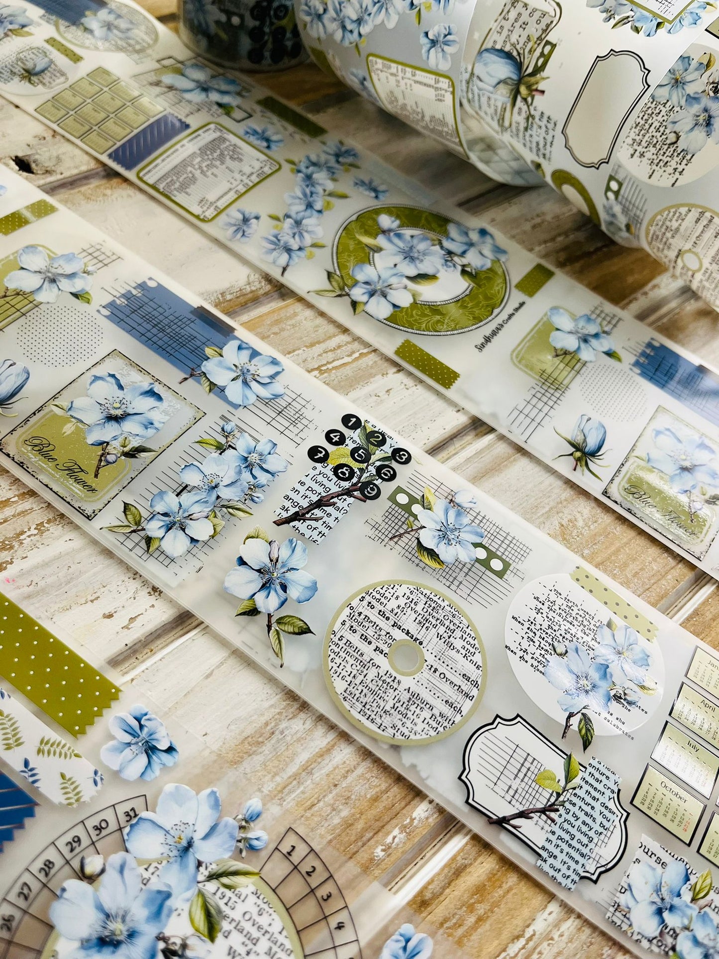 Floral Registry | Matte PET Tape