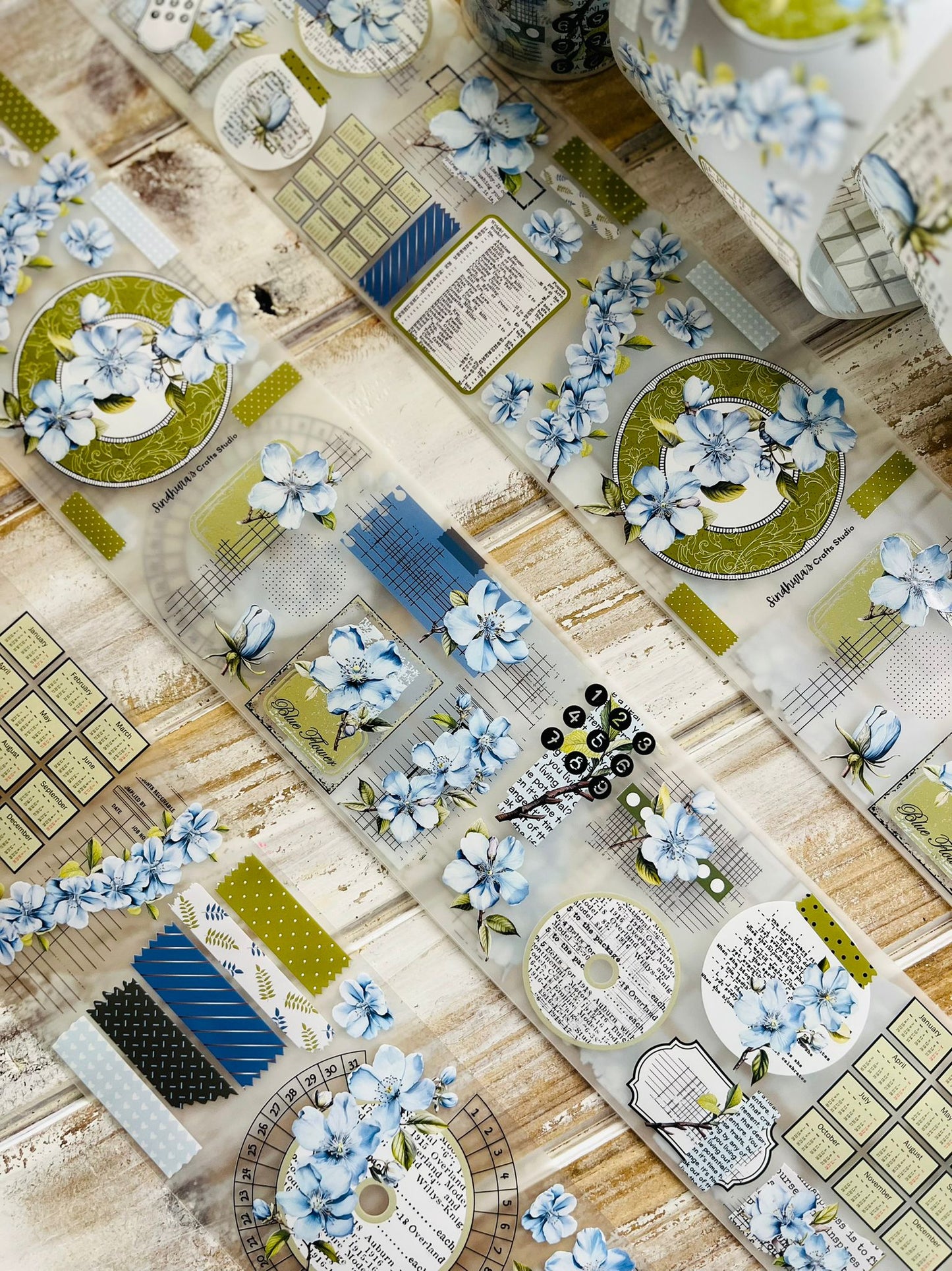 Floral Registry | Matte PET Tape