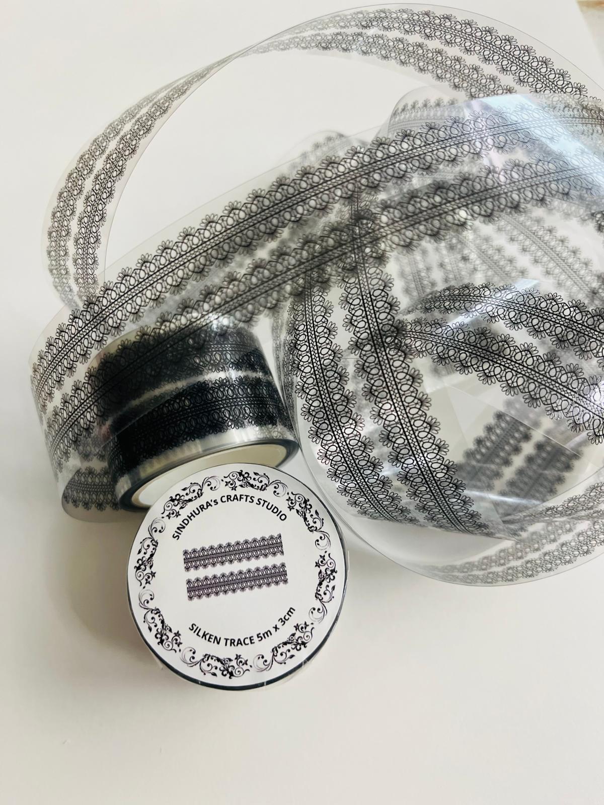 Silken Trace – Soft Layering PET Tape (3cm x 5m)
