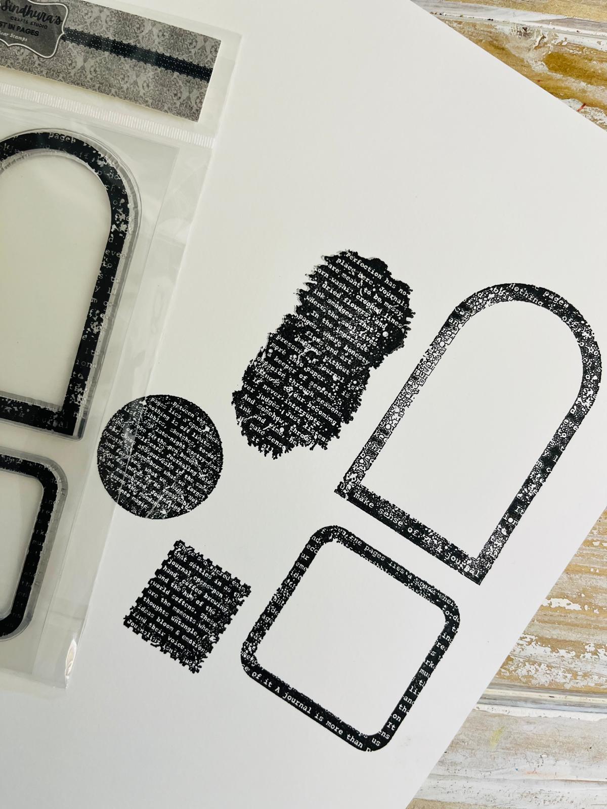 Lost in Pages – A6 Silicone Stamp Set (5 pcs)