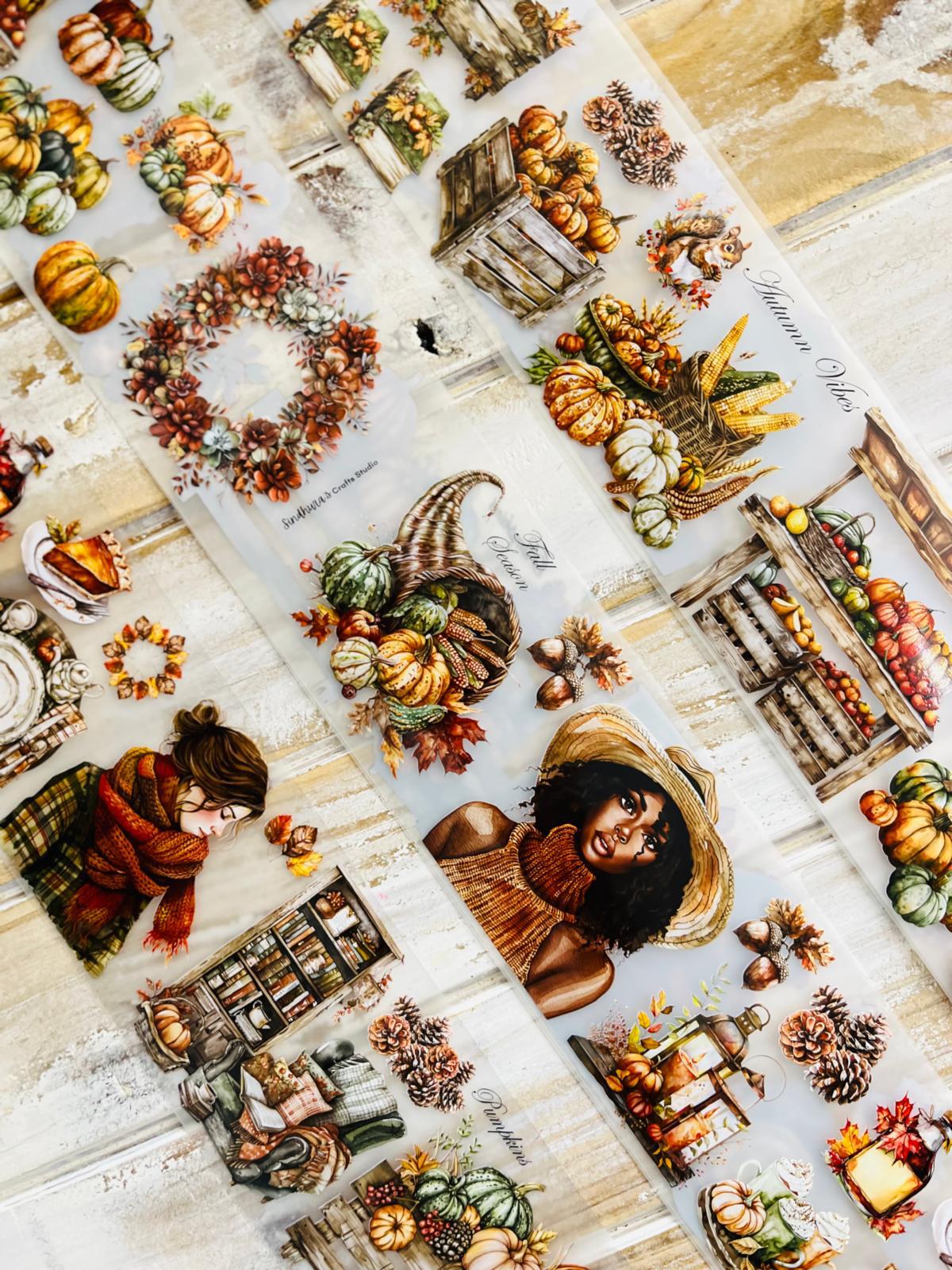 Farmhouse Fall | Matte PET Tape