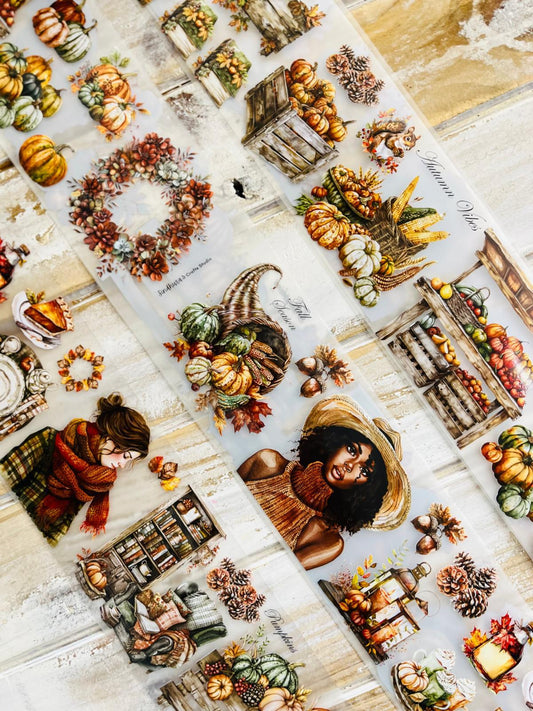 Farmhouse Fall | Matte PET Tape