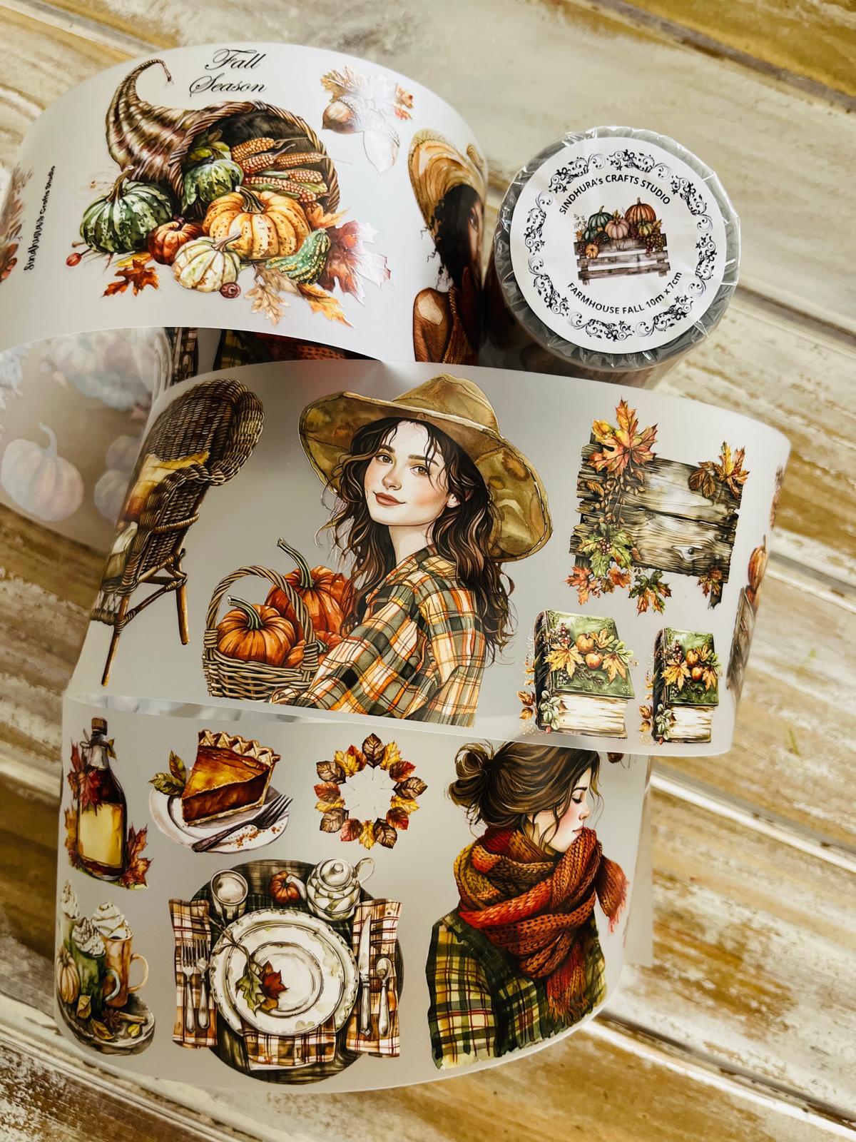 Farmhouse Fall | Matte PET Tape