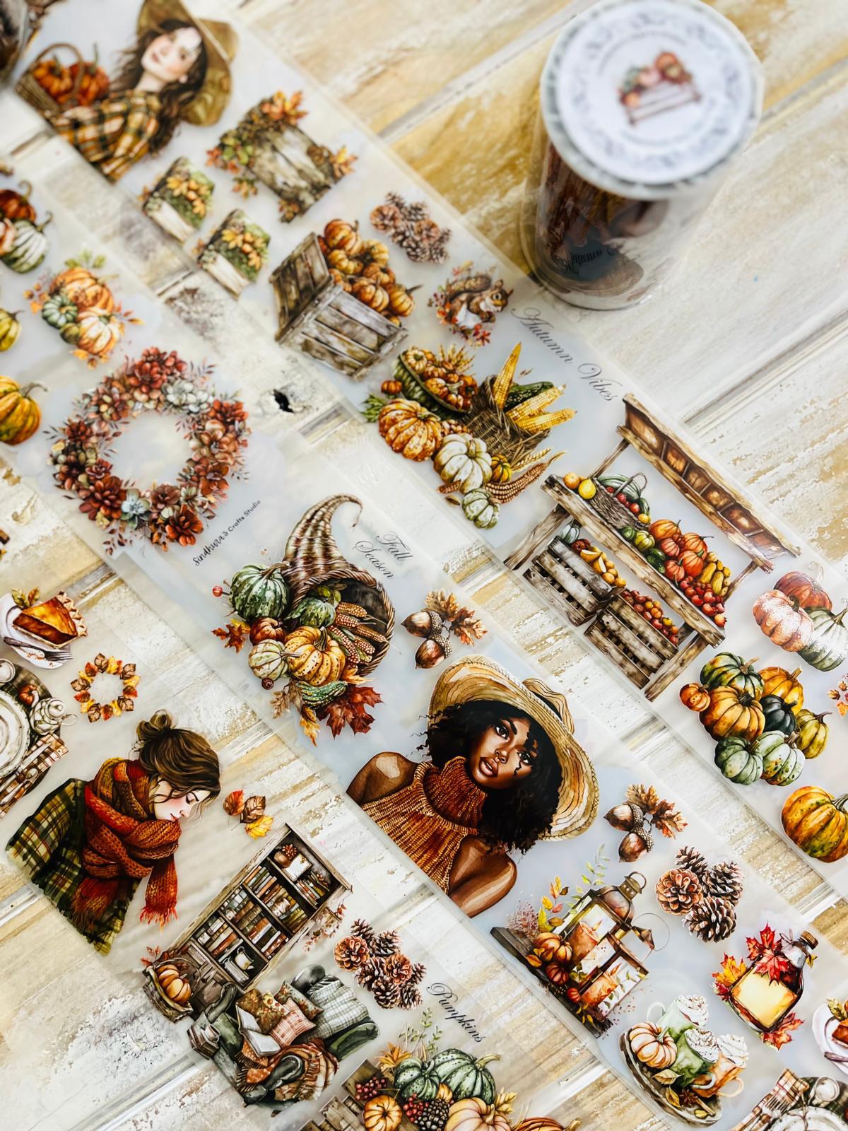 Farmhouse Fall | Matte PET Tape
