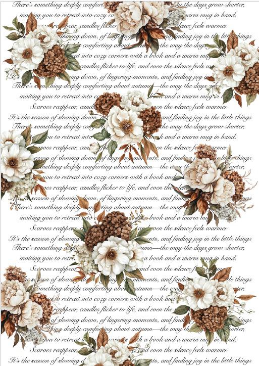 Autumn Whispers – A6 Vellum Paper (10 Designs)