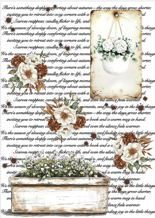 Autumn Whispers – A6 Vellum Paper (10 Designs)