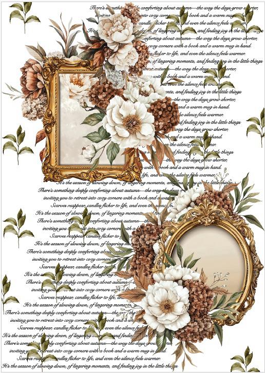Autumn Whispers – A6 Vellum Paper (10 Designs)