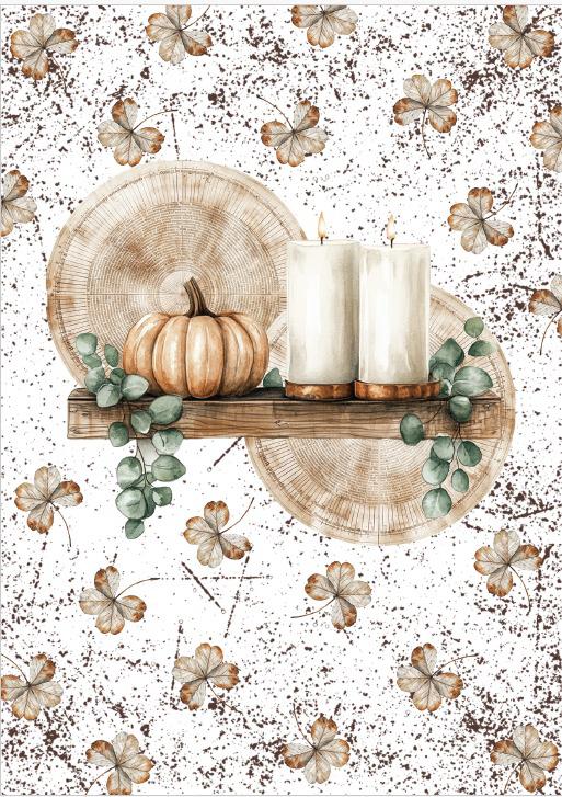 Autumn Whispers – A6 Vellum Paper (10 Designs)