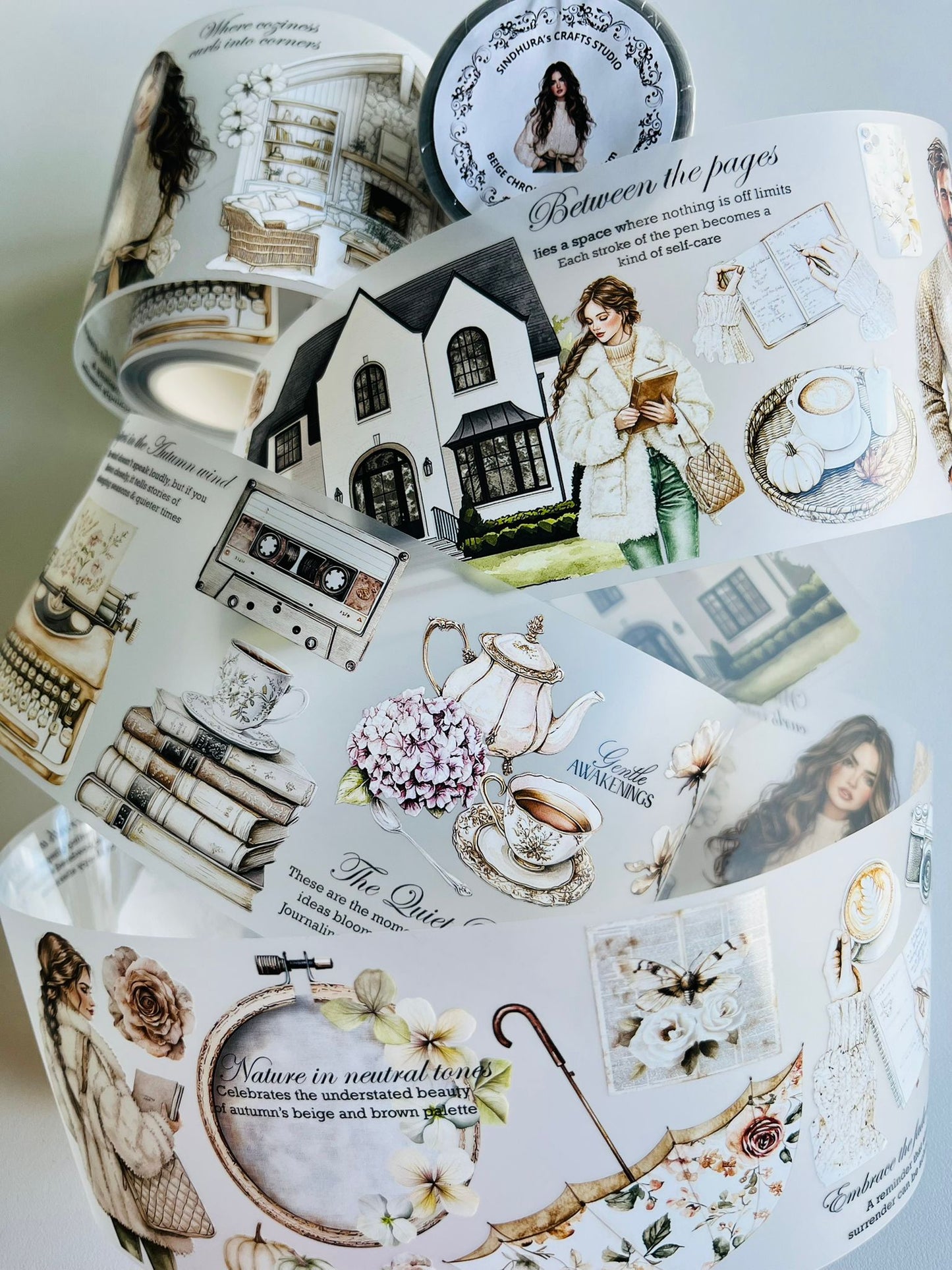 Beige Chronicles | Matte PET Tape