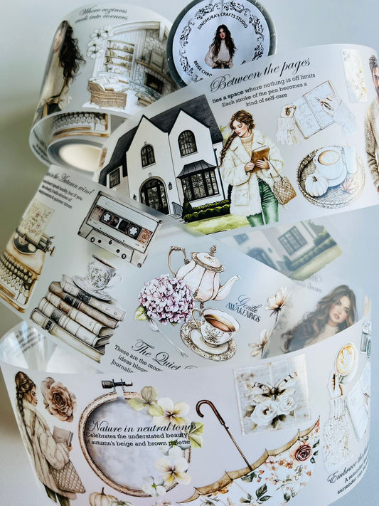 Beige Chronicles | Matte PET Tape