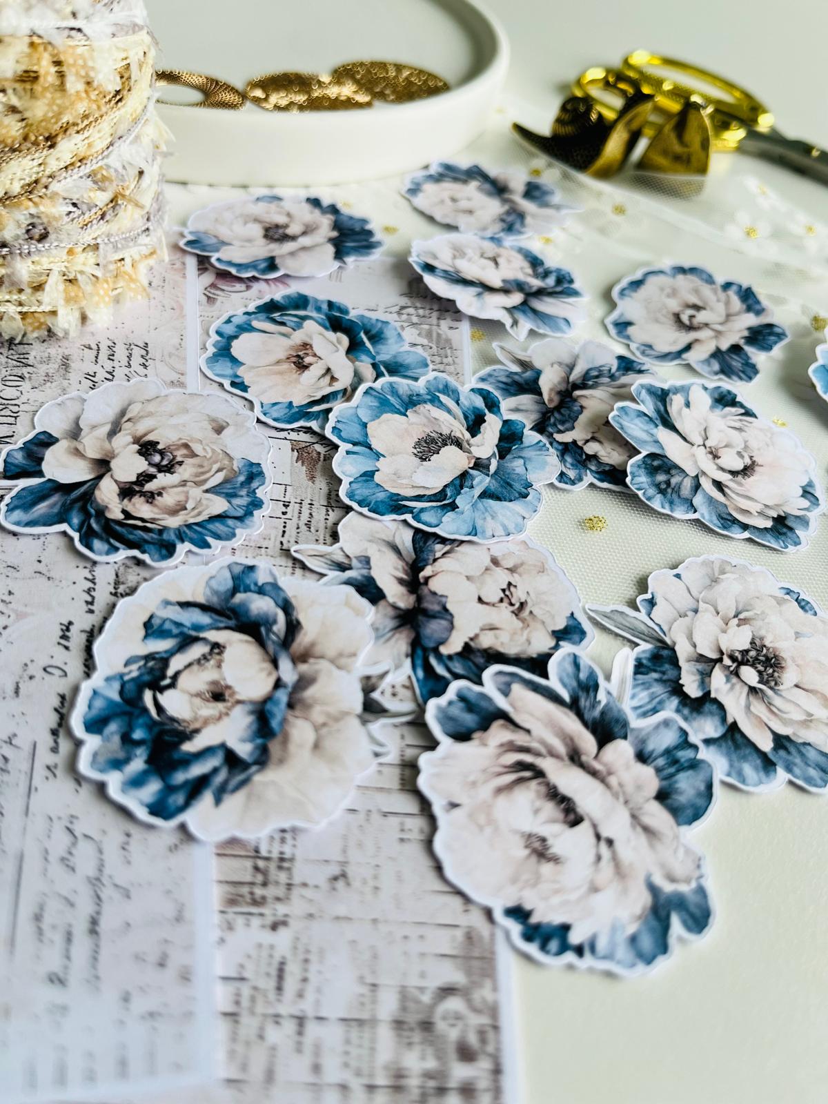 Peony Paper Ephemera – 20 Pieces | 160gsm Paper