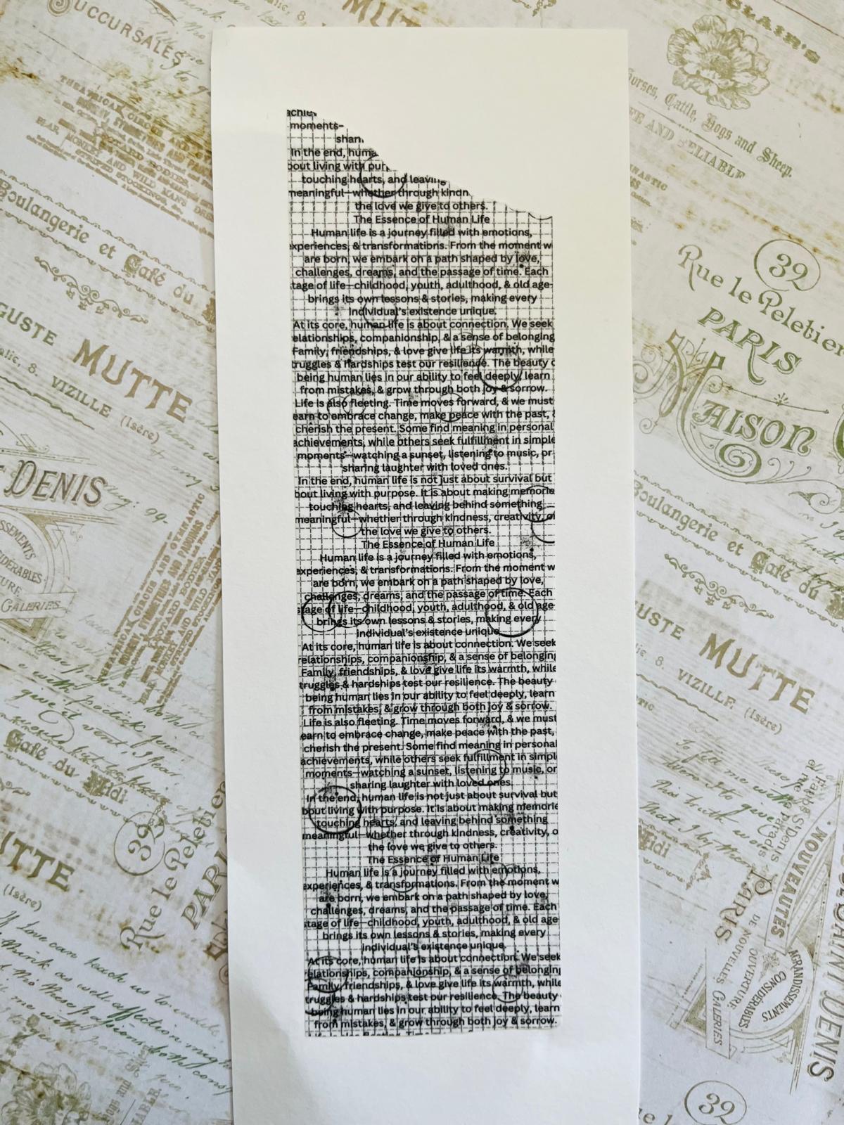 Life in Motion | Washi Tape | 100cm x 5cm