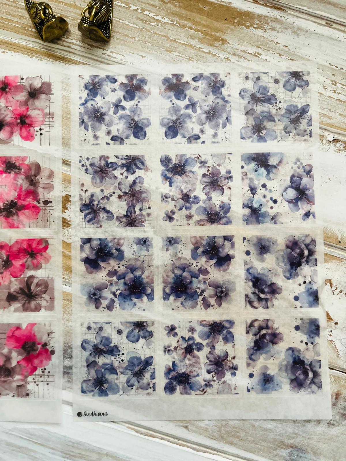 Sticker Sheets| Washi | Set of 2