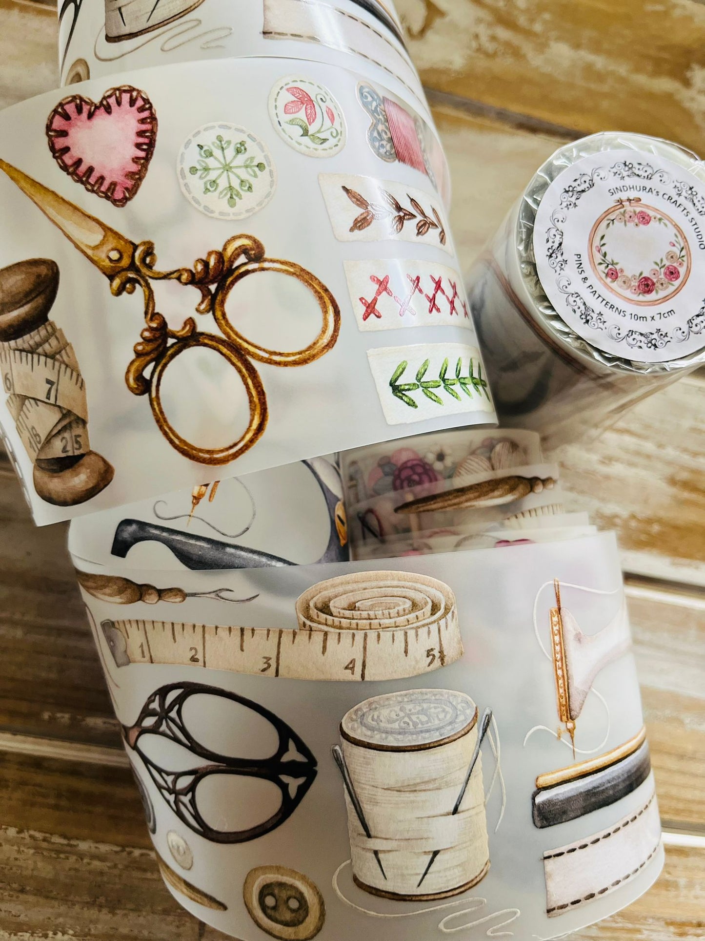 Pins & Patterns | Matte PET Tape