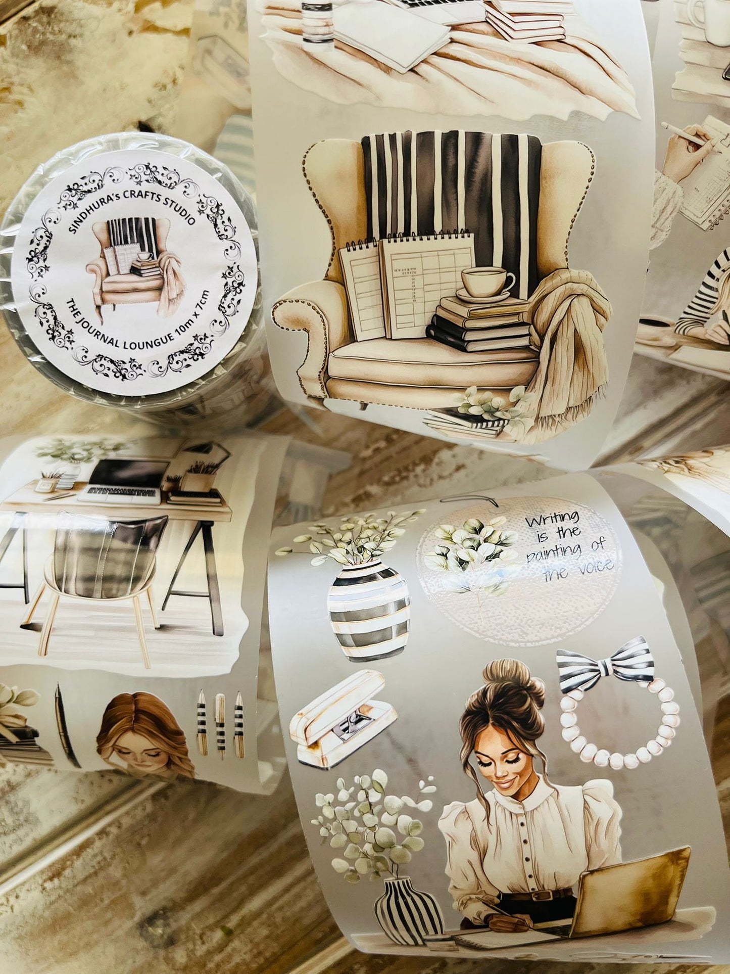 The Journal Lounge | Matte PET Tape