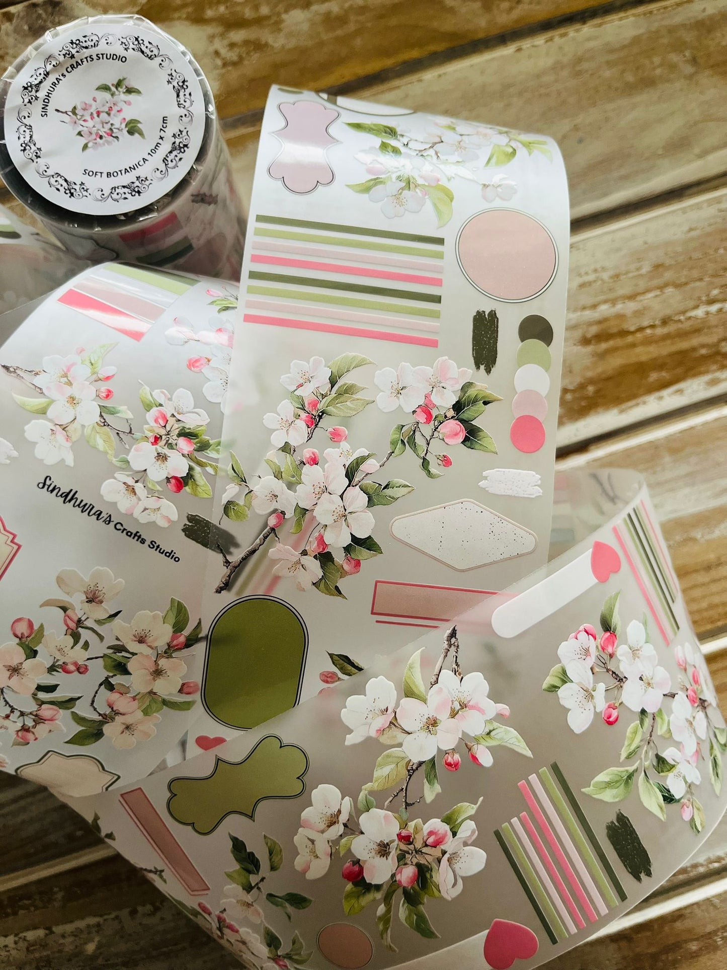 Soft Botanica | Matte PET Tape