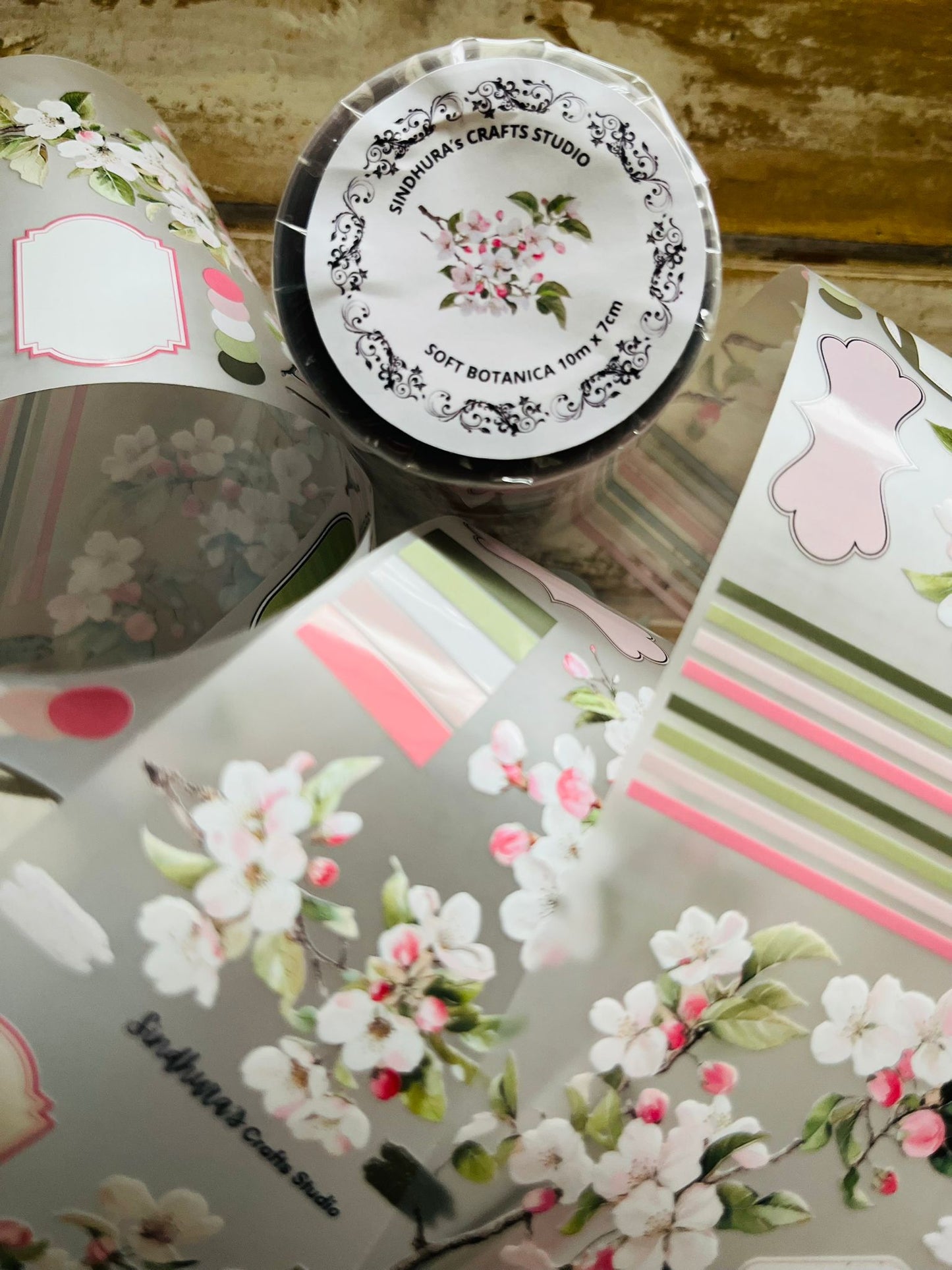 Soft Botanica | Matte PET Tape